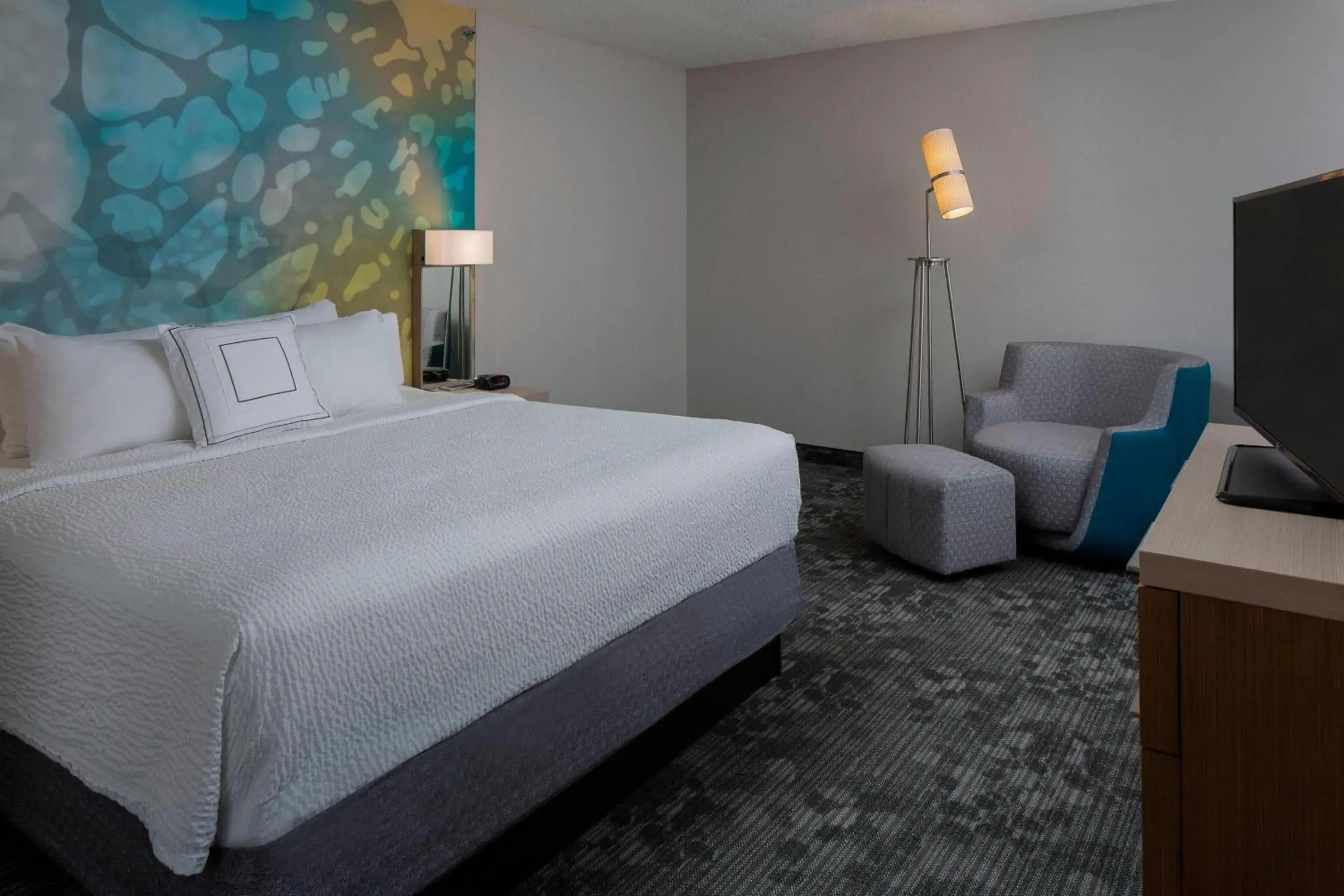 Bedroom, Bed in Courtyard by Marriott Daytona Beach Speedway/Airport