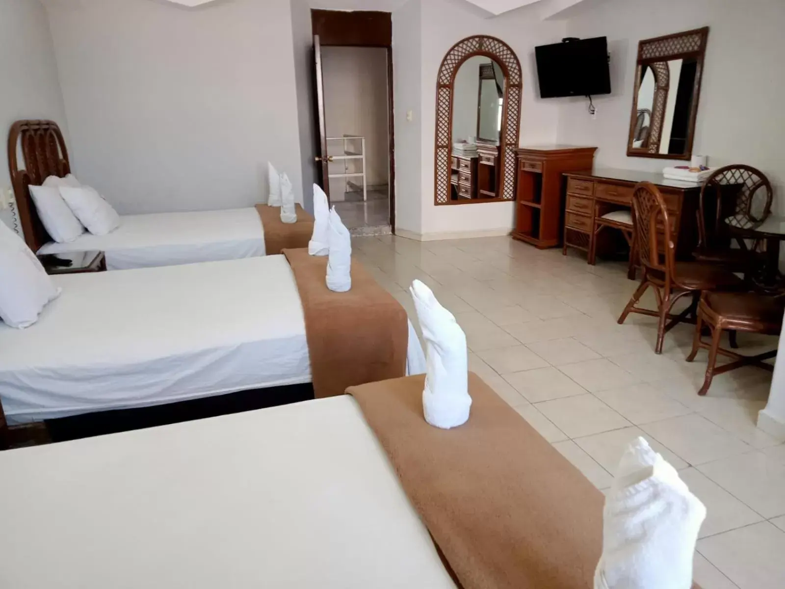 Bed in Hotel Santander Veracruz - Malecon