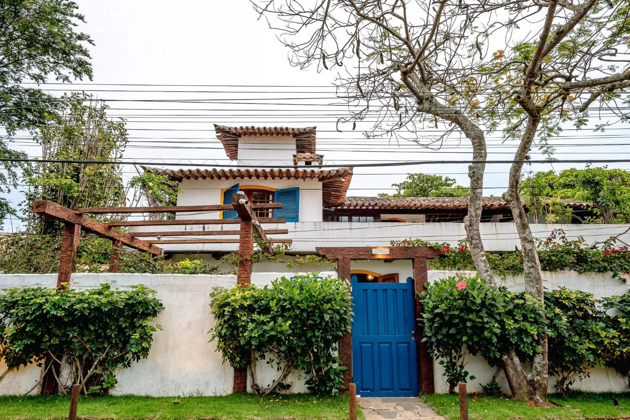 Facade/entrance in Pousada Blanca Mar
