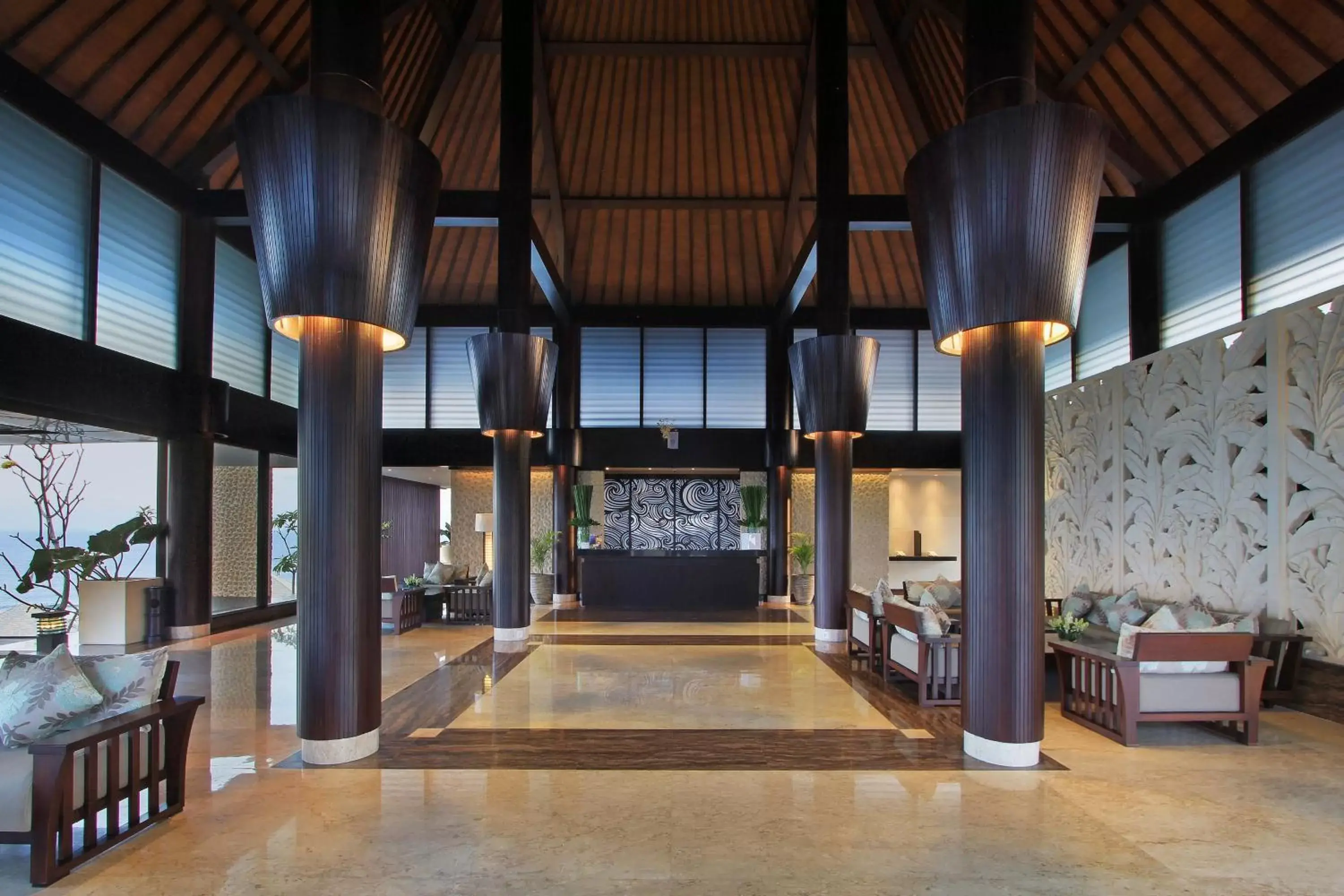 Lobby or reception in Ulu Segara Luxury Suites & Villas