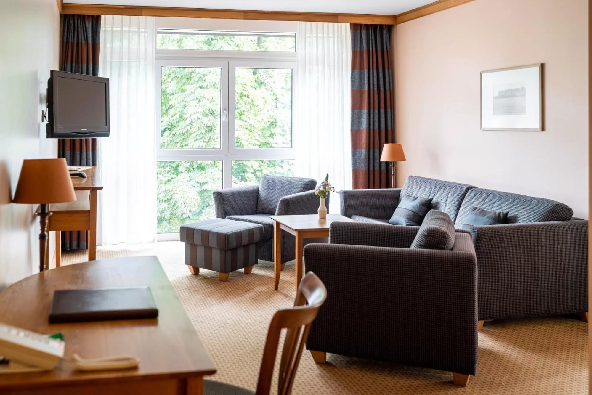 Living room in Waldhotel Tannenhäuschen