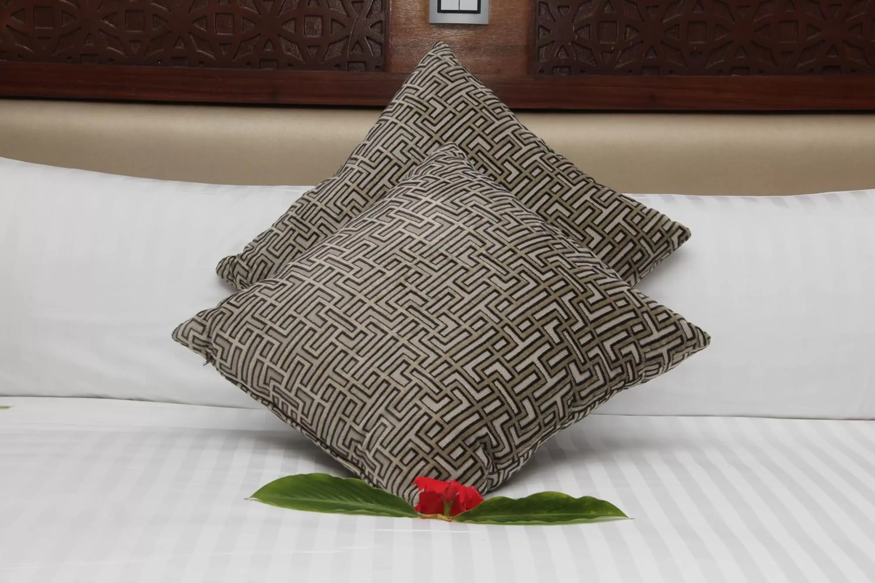 Decorative detail, Bed in Hotel Verde Zanzibar - Azam Luxury Resort and Spa