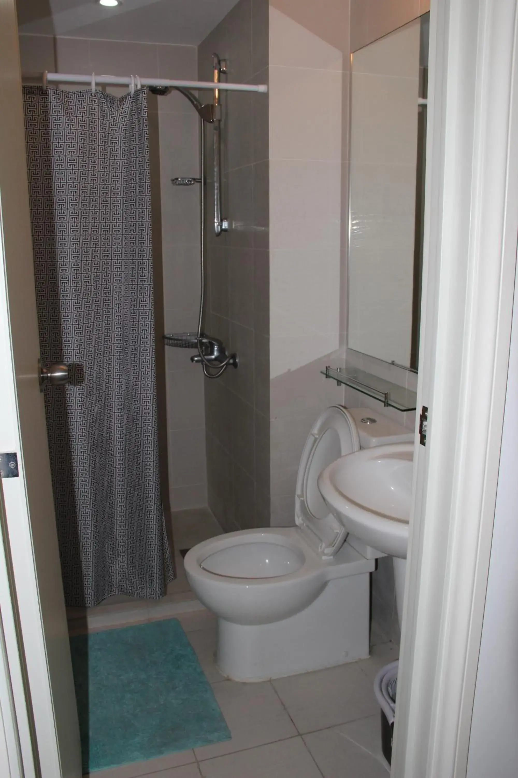 Shower, Bathroom in Azure Tropical Paradise