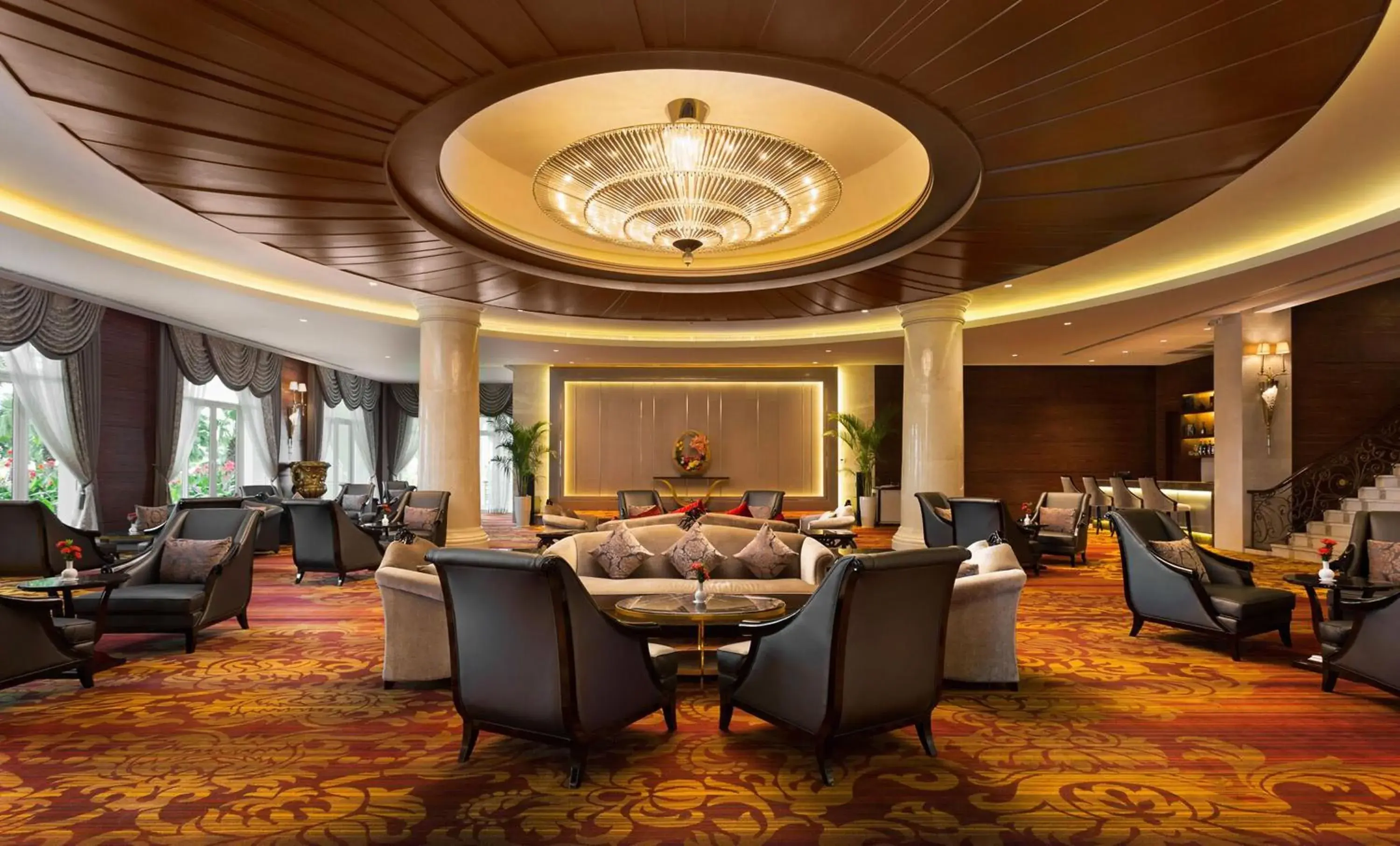 Lounge or bar, Restaurant/Places to Eat in Garden City Hotel