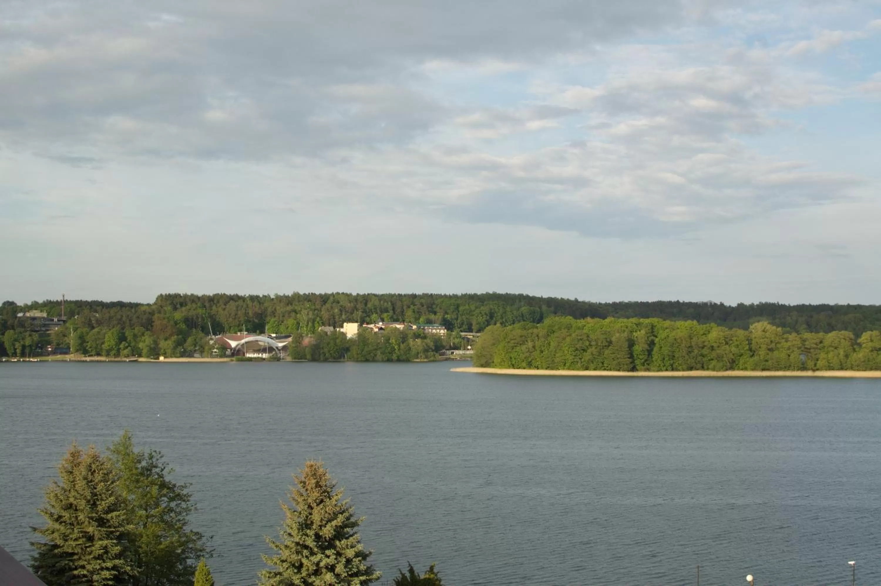 Lake view in Hotel Huszcza