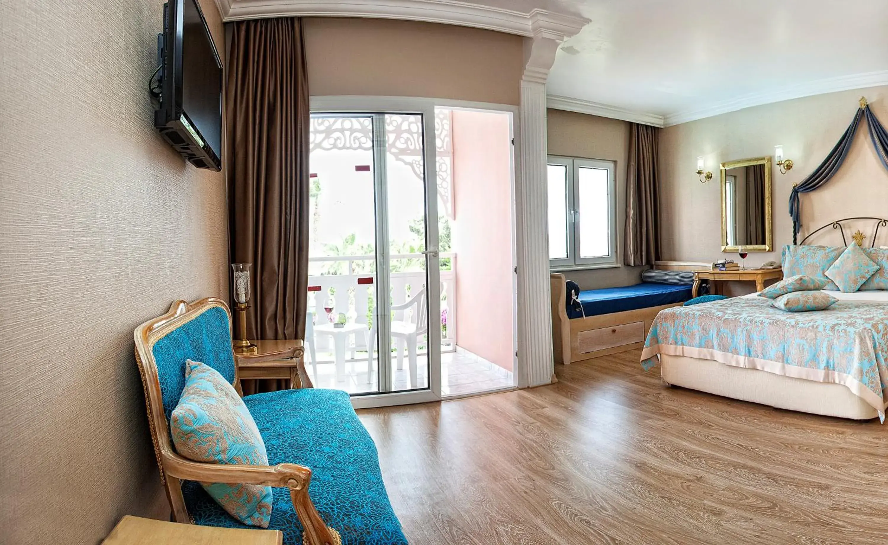 Bedroom, Bed in Pashas Princess by Werde Hotels - Adult Only