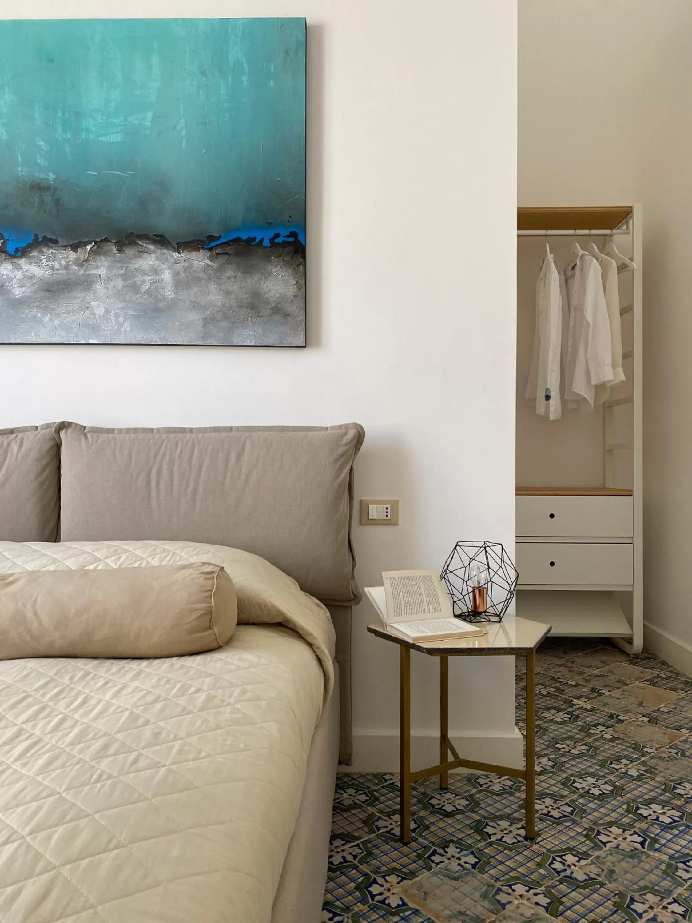 Decorative detail in B&B Palazzo Corselli