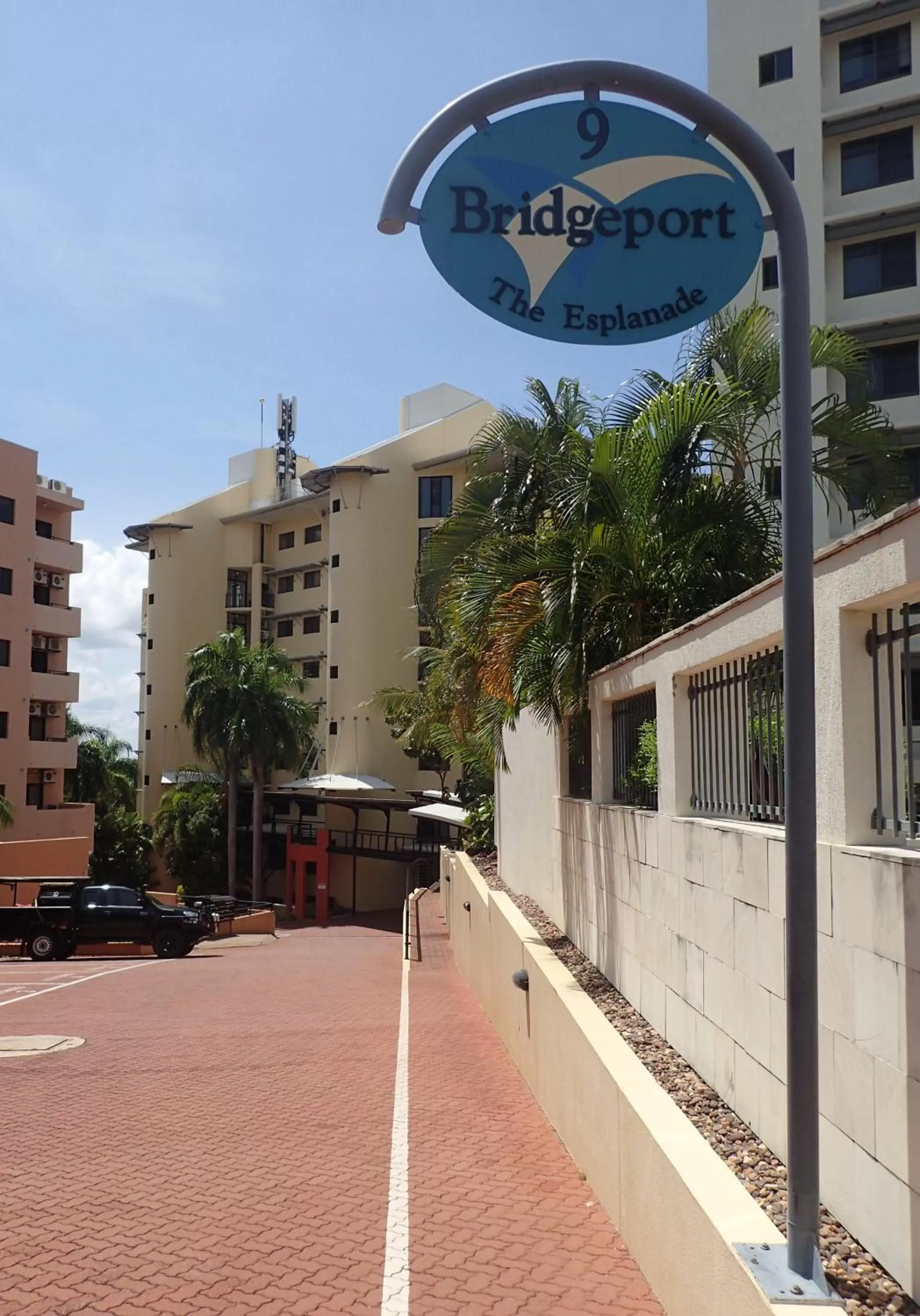 Property logo or sign, Property Building in Darwin Deluxe Apartments