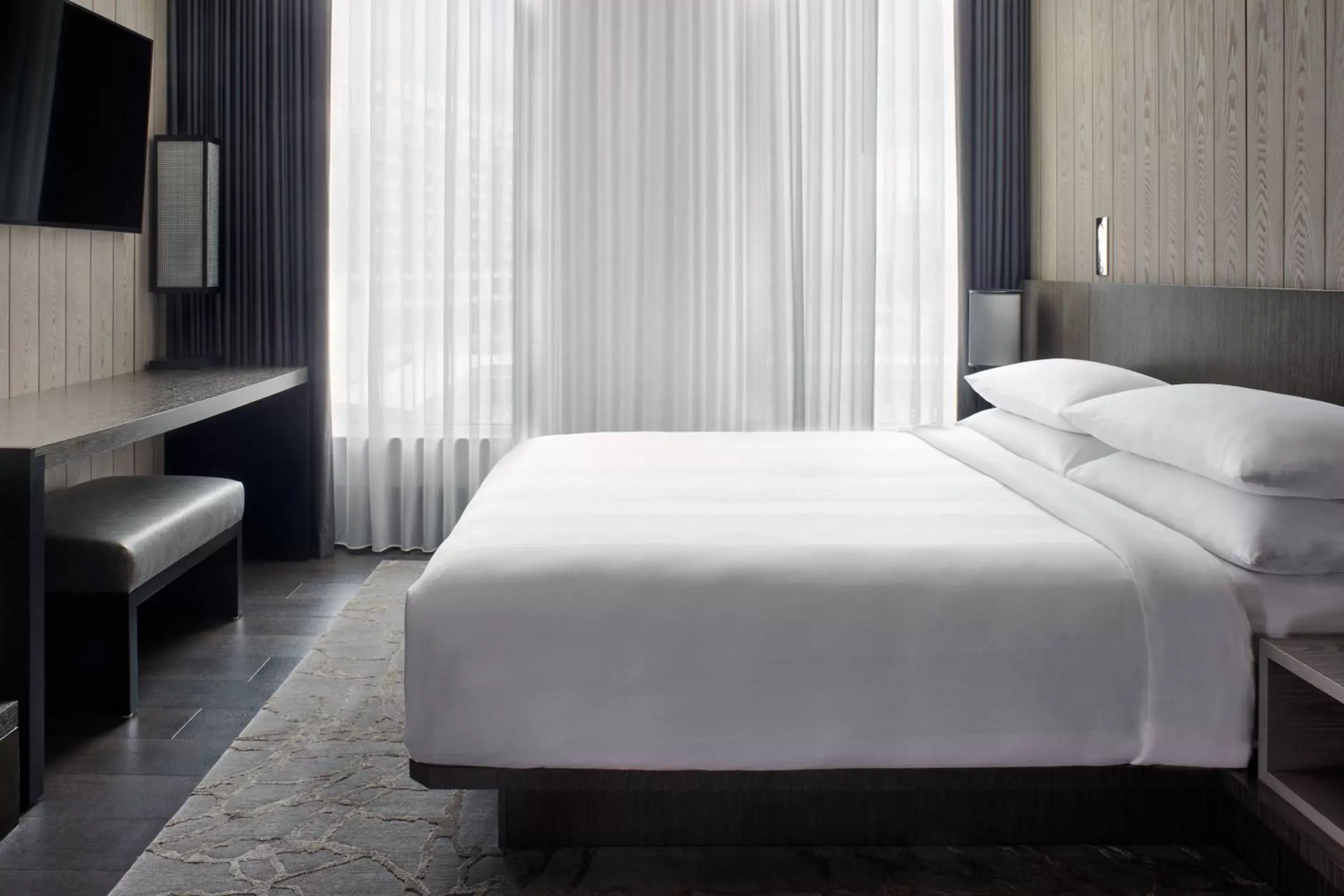 Bedroom, Bed in Toronto Marriott Markham