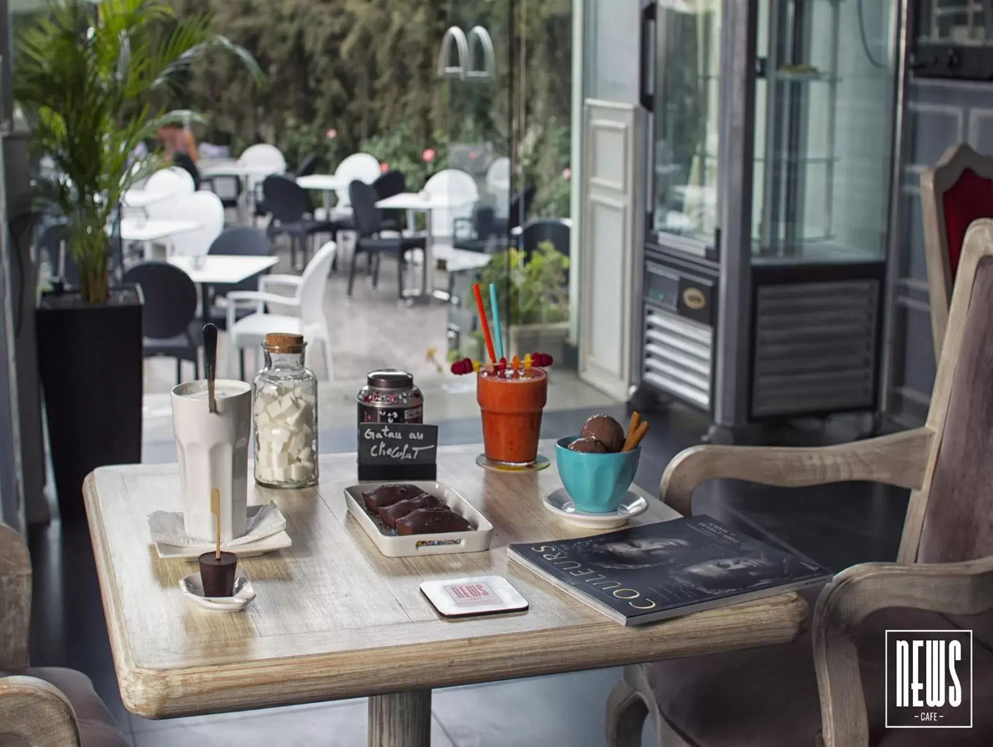 Patio in Hotel Lawrence d'Arabie