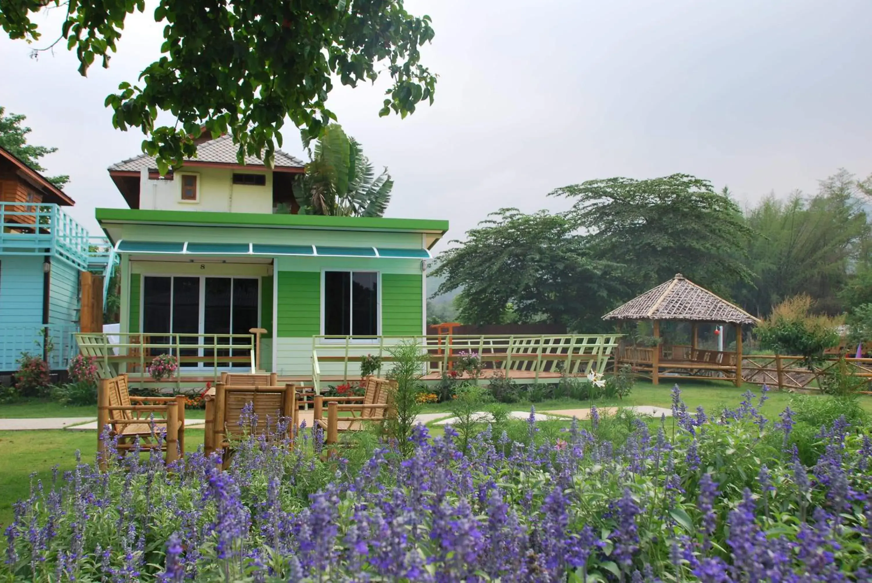 Garden, Property Building in Prawdao Resort