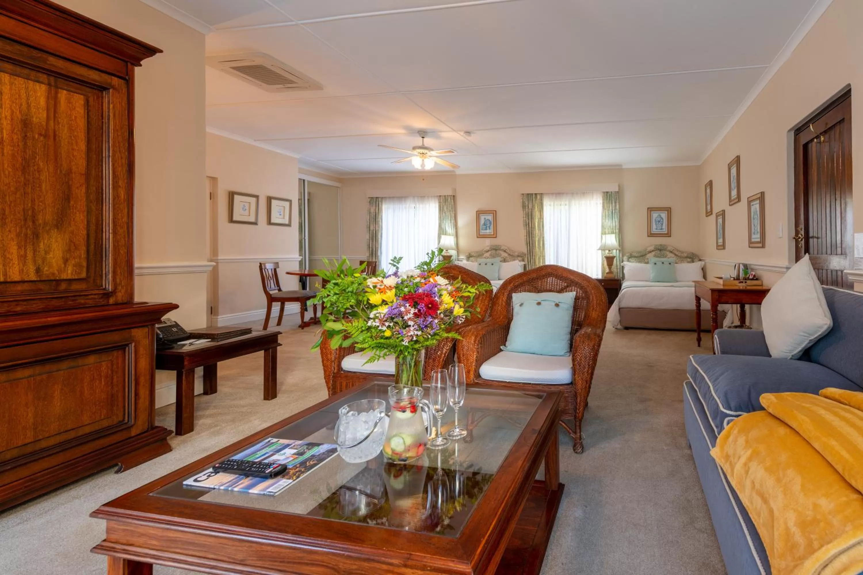 Seating area in St. James of Knysna