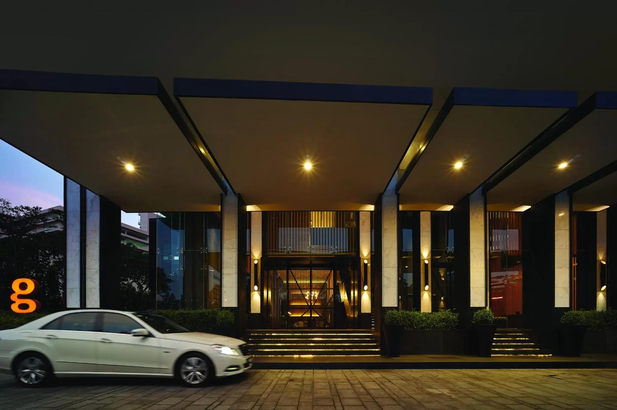 Facade/entrance in G Hotel Kelawai