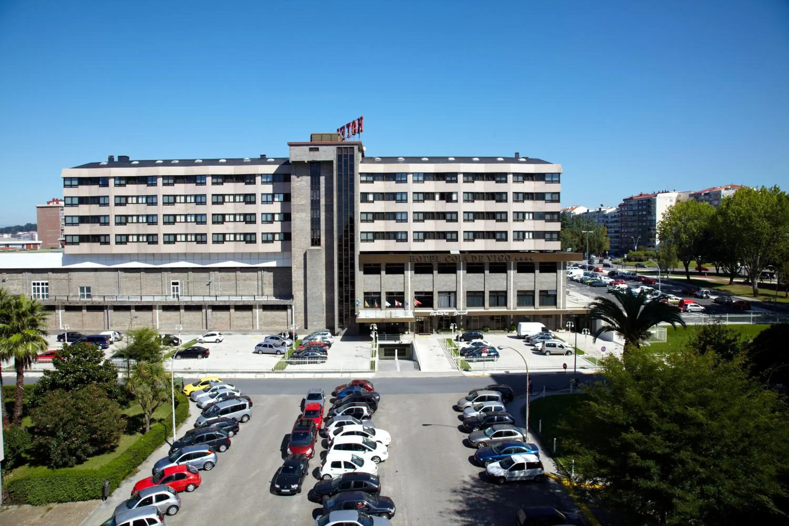 Facade/entrance, Property Building in Hotel Coia de Vigo