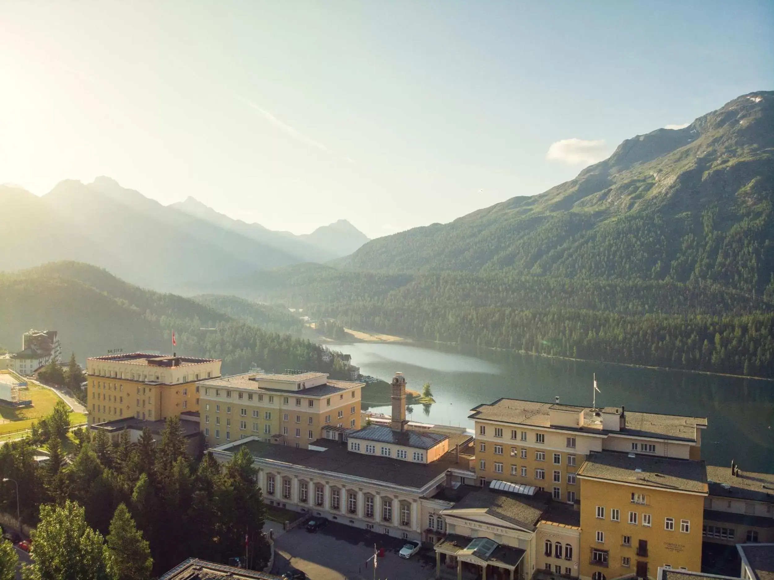 Natural landscape, Mountain View in Kulm Hotel St. Moritz