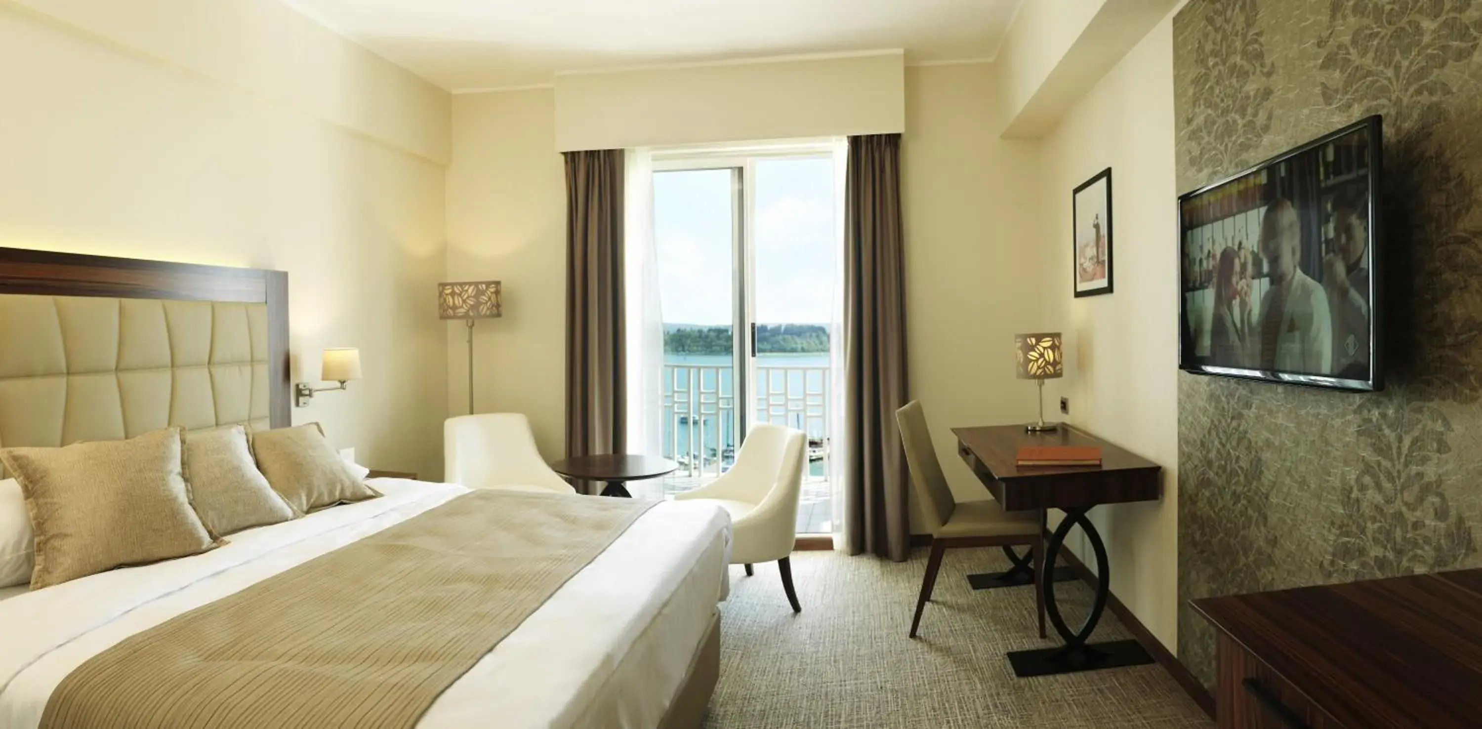 Bedroom in Grand Hotel Portoroz 4* superior  Terme & Wellness LifeClass