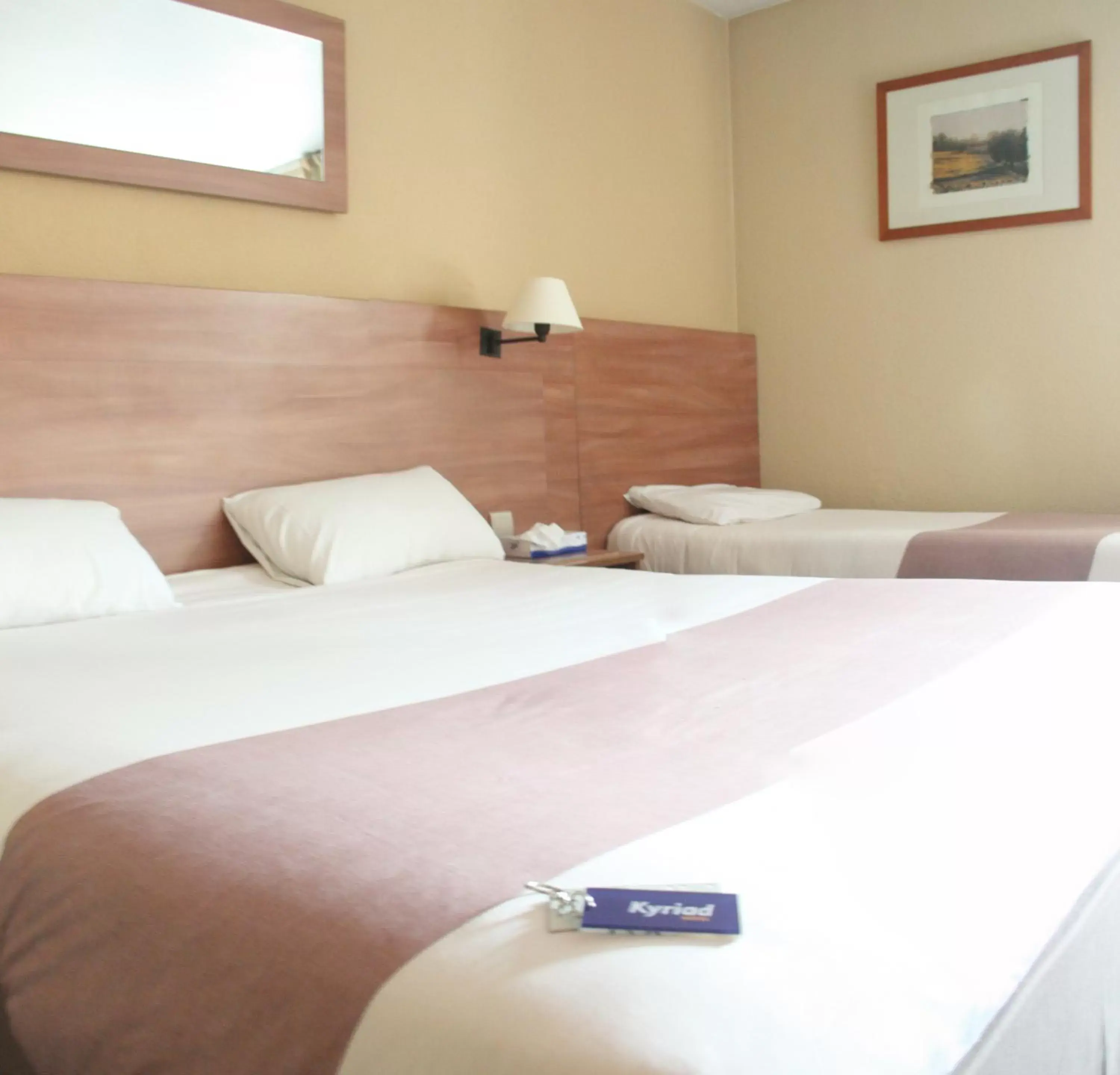 Bed, Room Photo in Kyriad Marne-La-Vallée Torcy