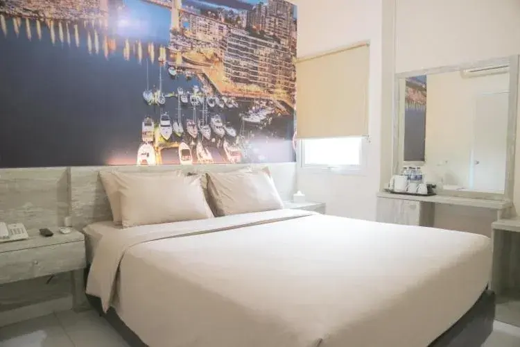 Bed in De Green Inn at Aeropolis Bed in De Green Inn at Aeropolis