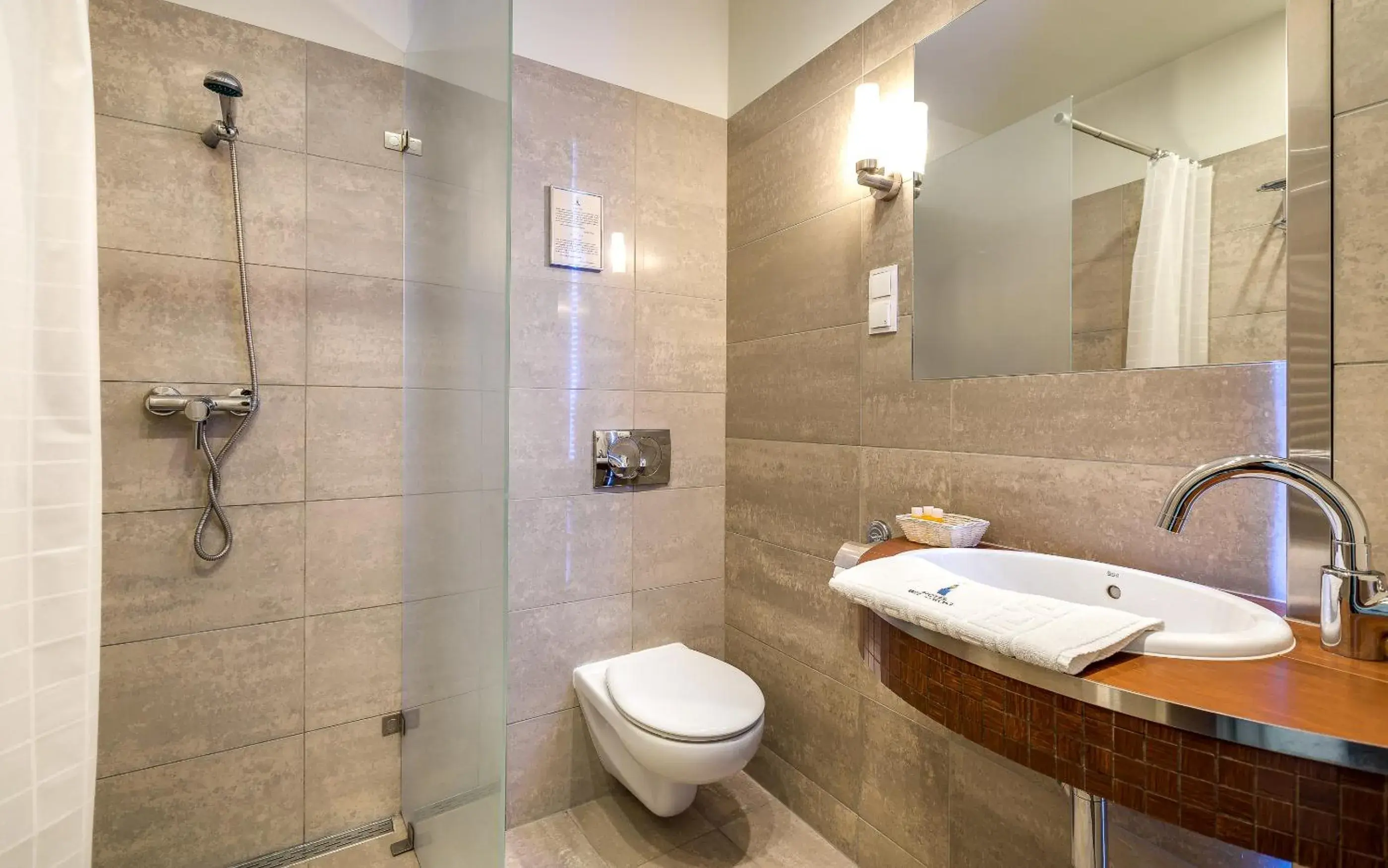 Bathroom in Hotel Wit Stwosz Bathroom in Hotel Wit Stwosz