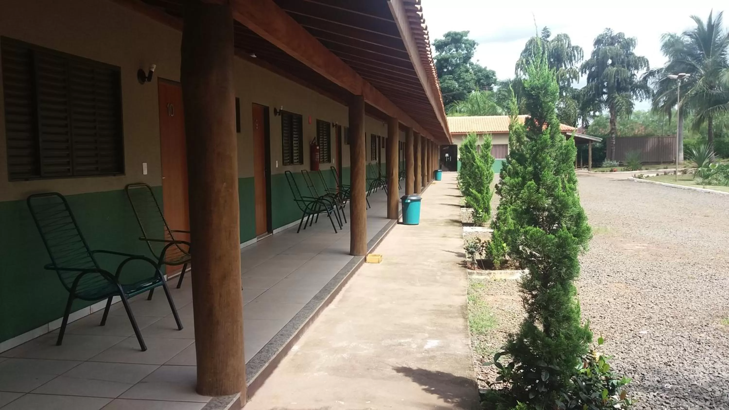 Patio in Pousada Manna