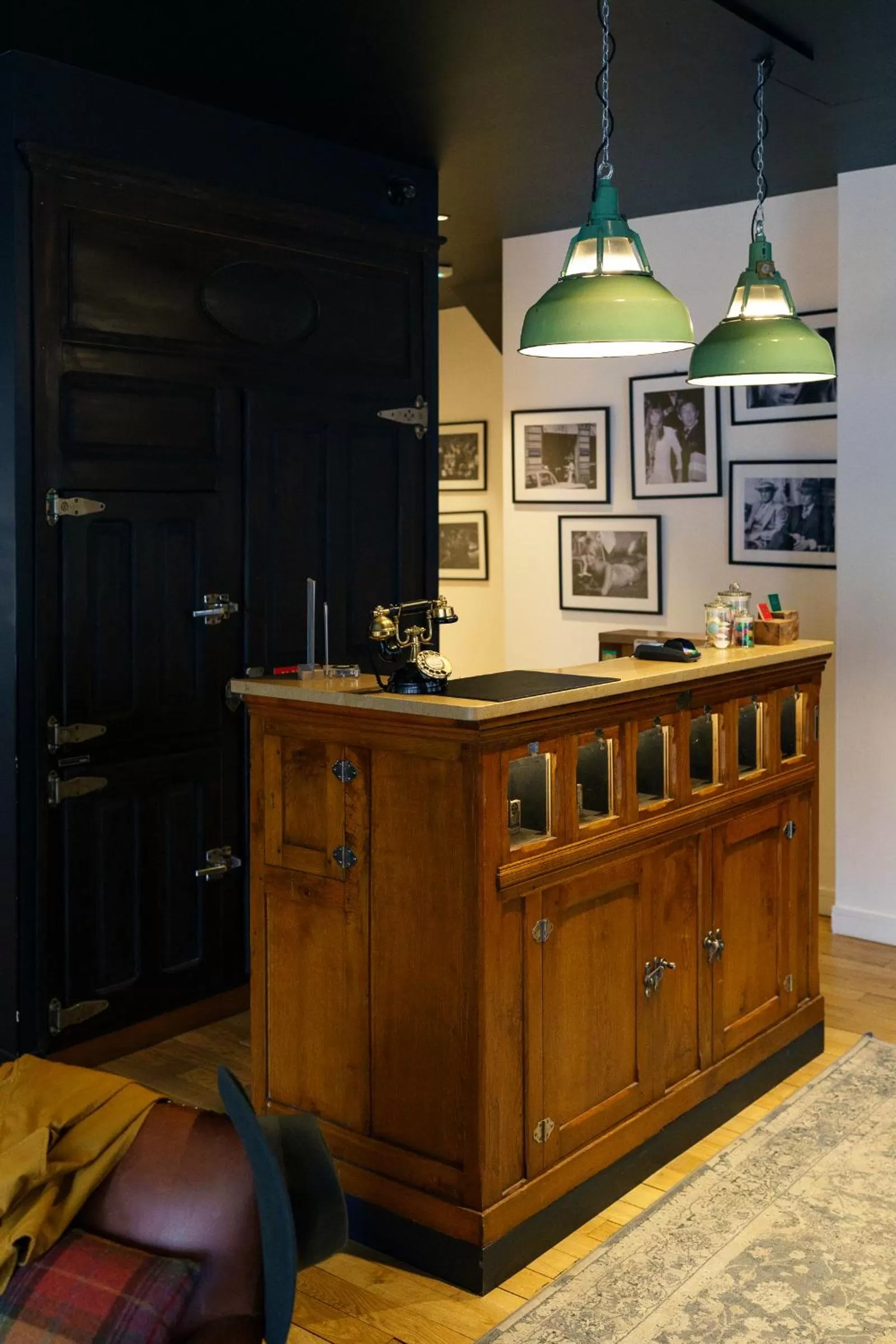 Lobby or reception in Hôtel Clarisse