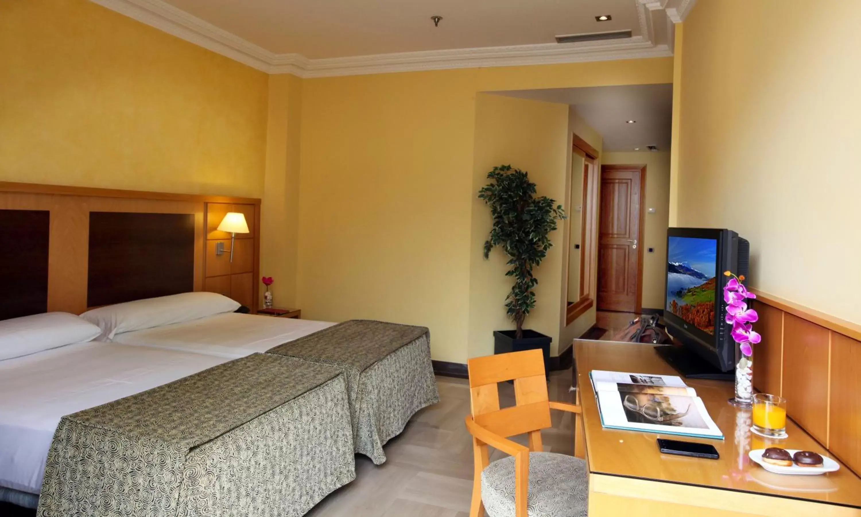 Bedroom in Hotel Nouvel