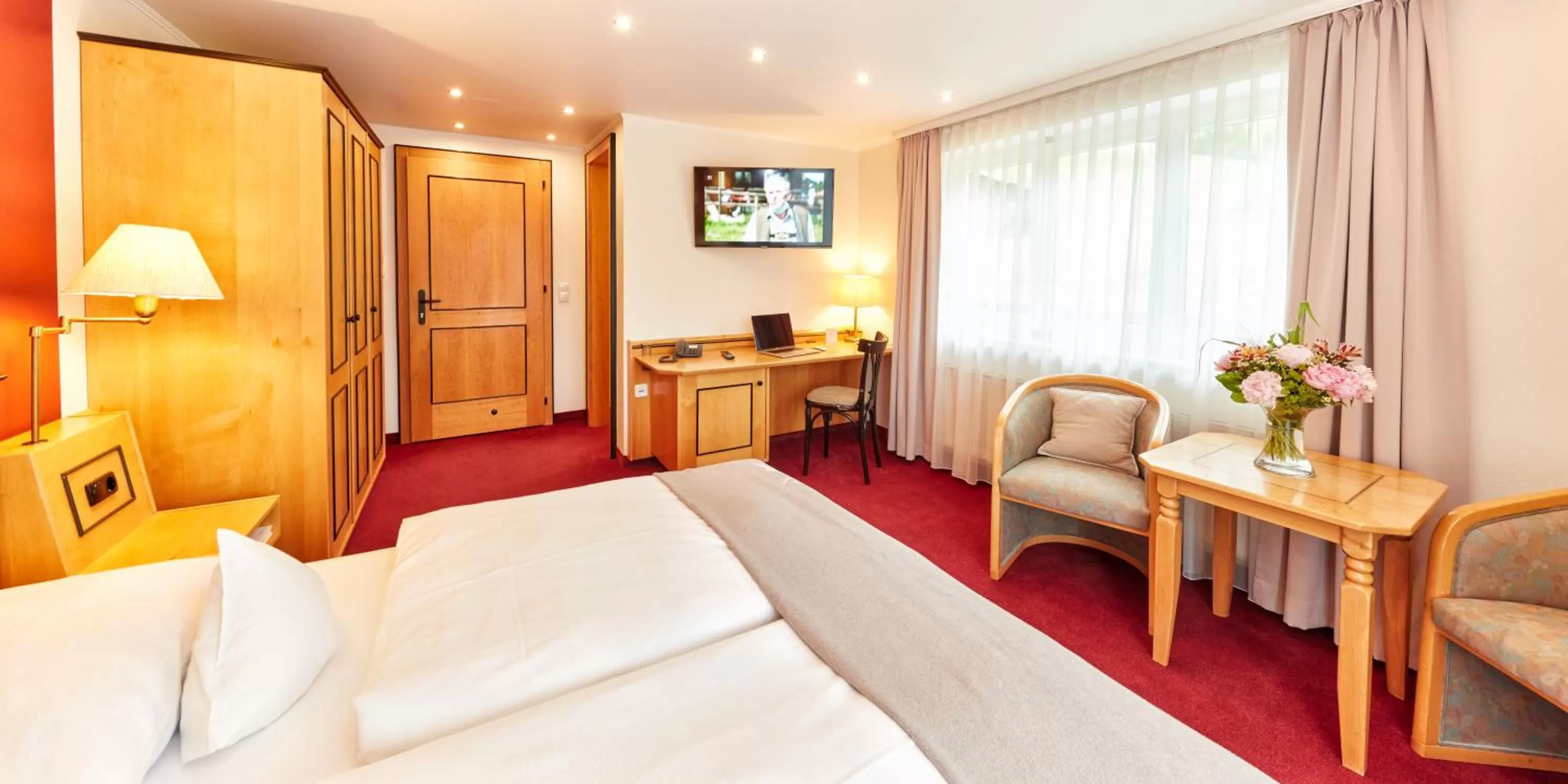 Photo of the whole room, Bed in Hotel Riezler Hof