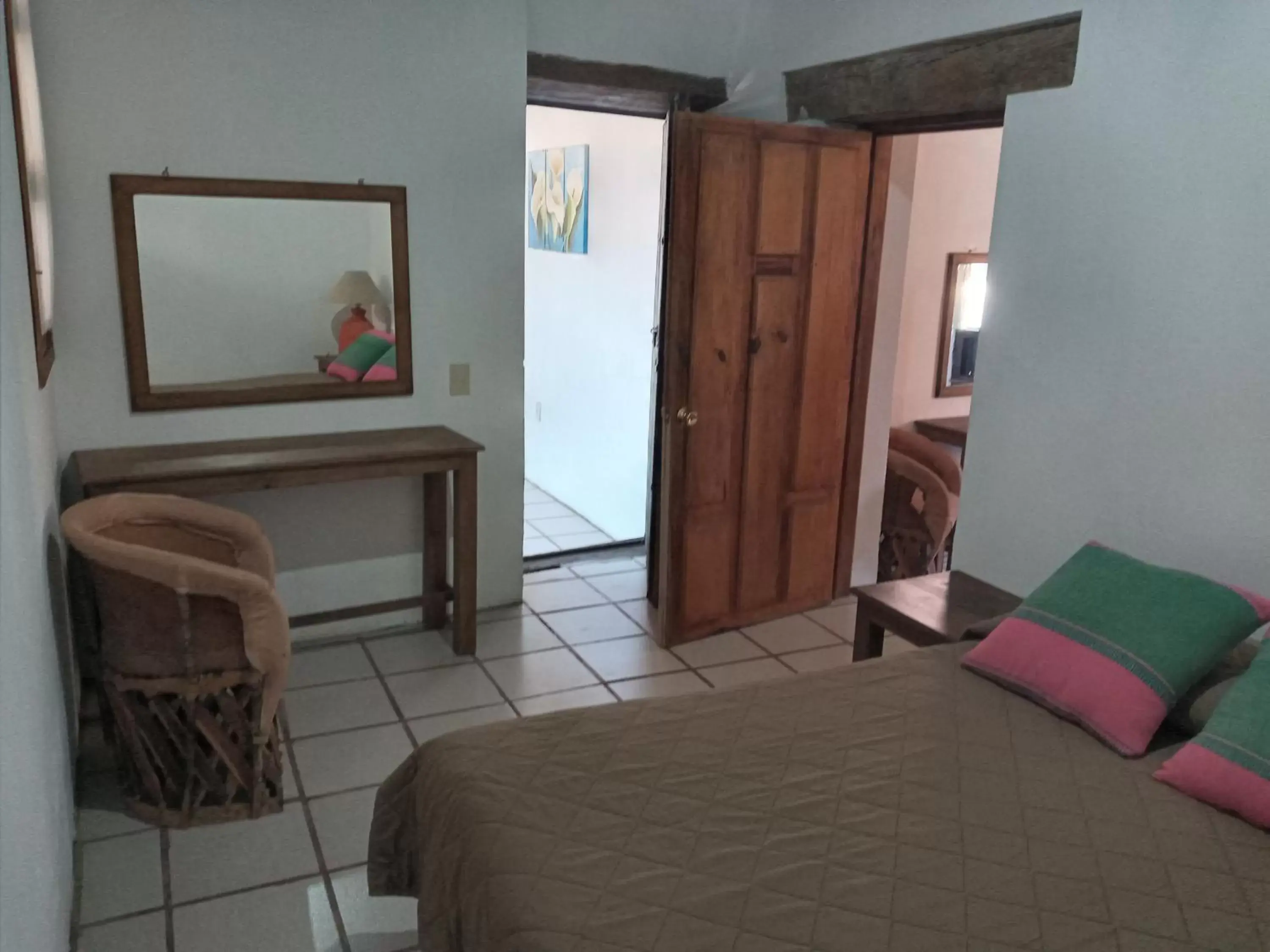 Bedroom, Bed in Las Margaritas Hotel Posada