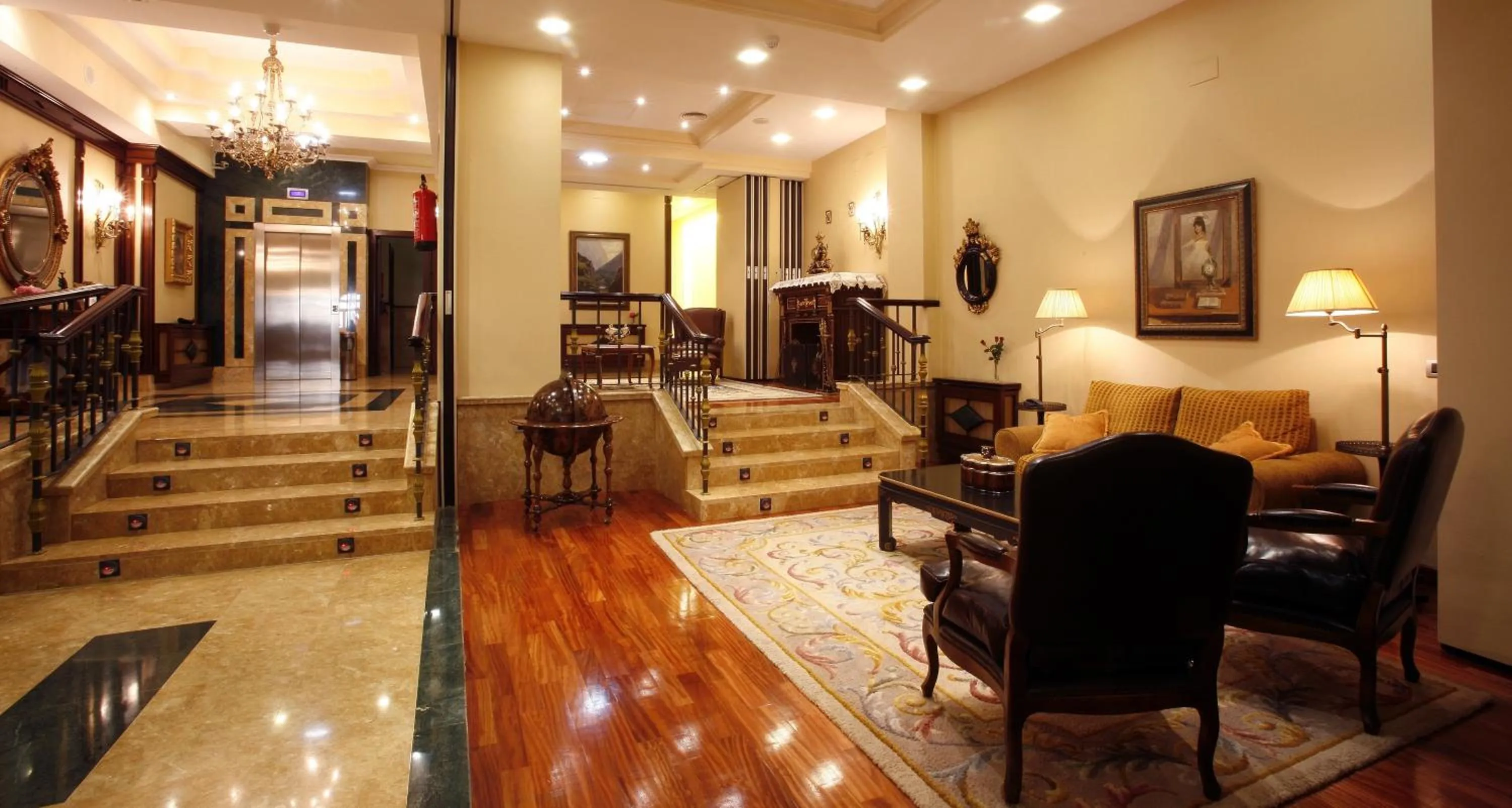 Lobby or reception in Hotel Alcomar