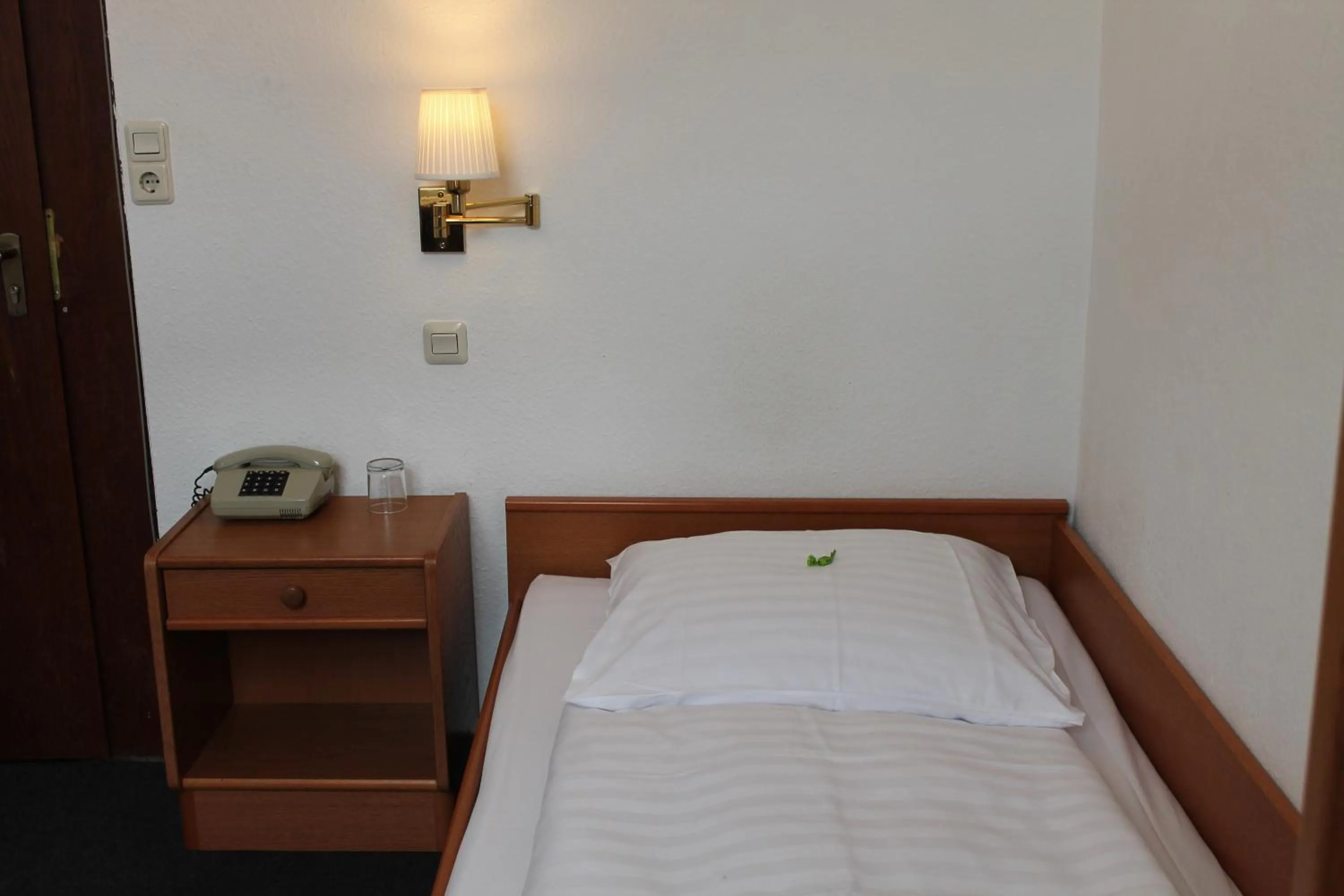 Bed in Hotel Weidenhof