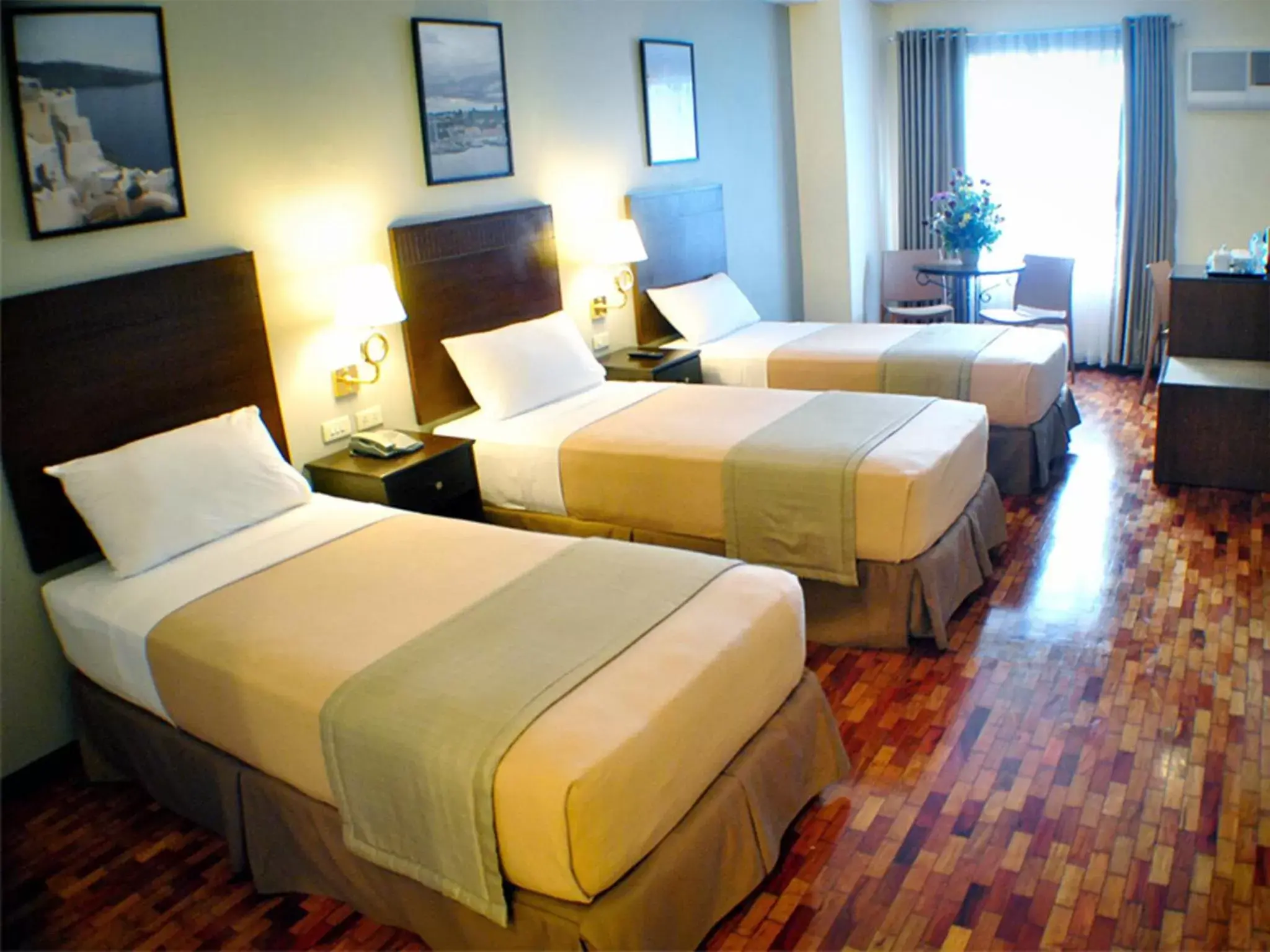 Photo of the whole room, Bed in Fersal Hotel - P. Tuazon Cubao