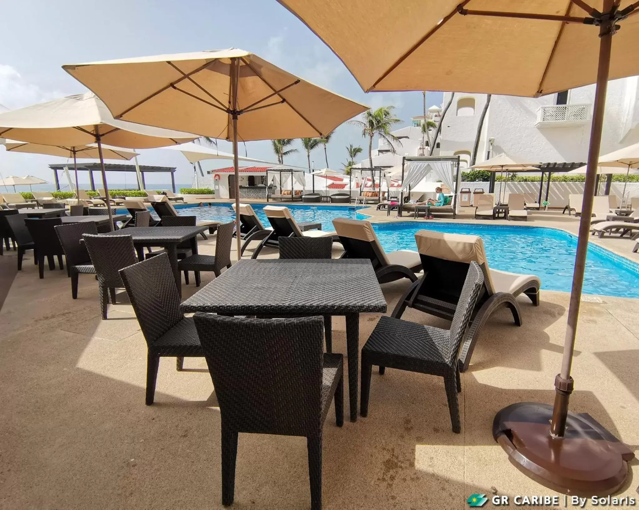 Swimming pool, Restaurant/Places to Eat in GR Caribe Deluxe By Solaris All Inclusive