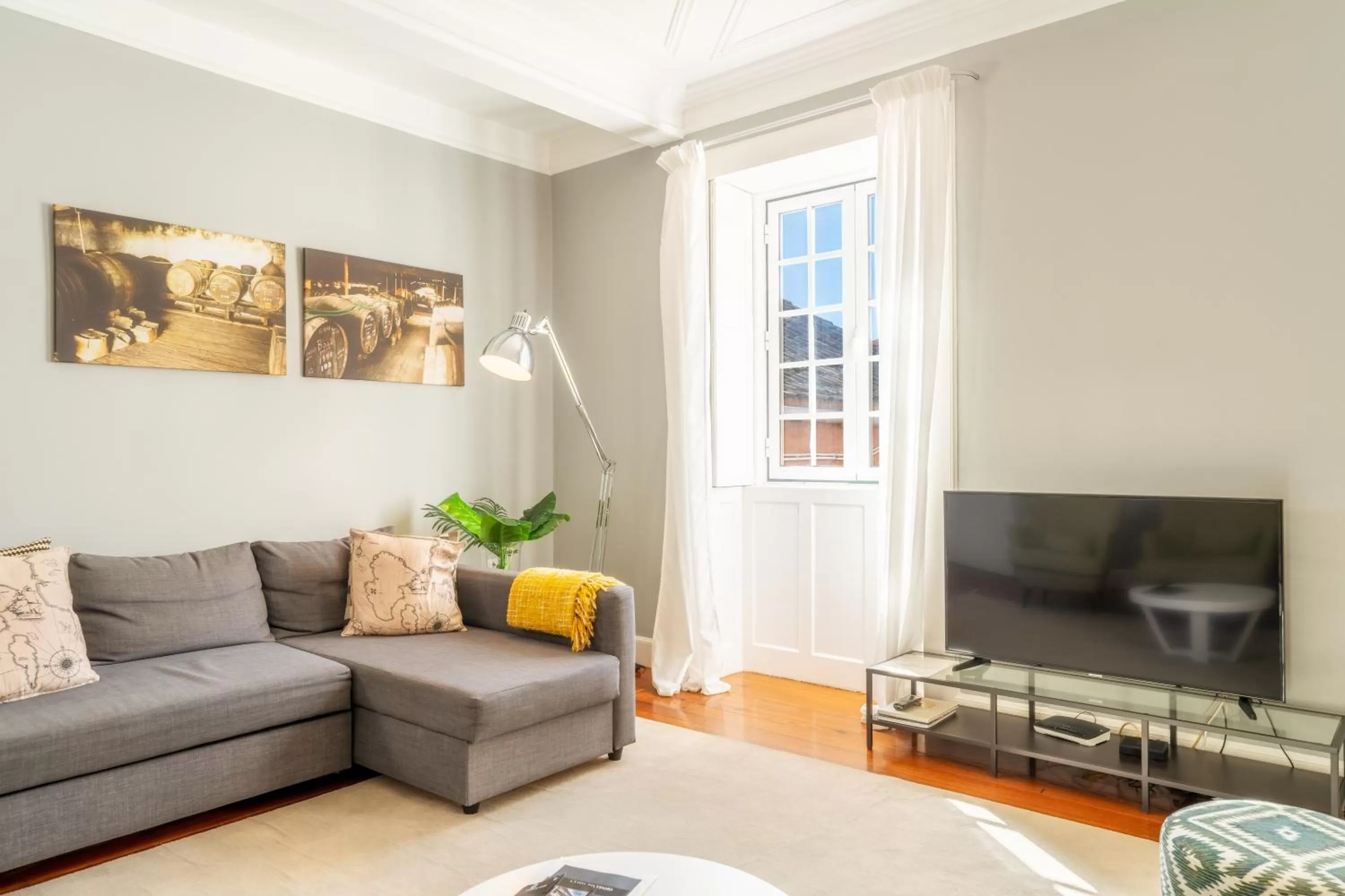 Living room in The Wine Lodges by An Island Apart