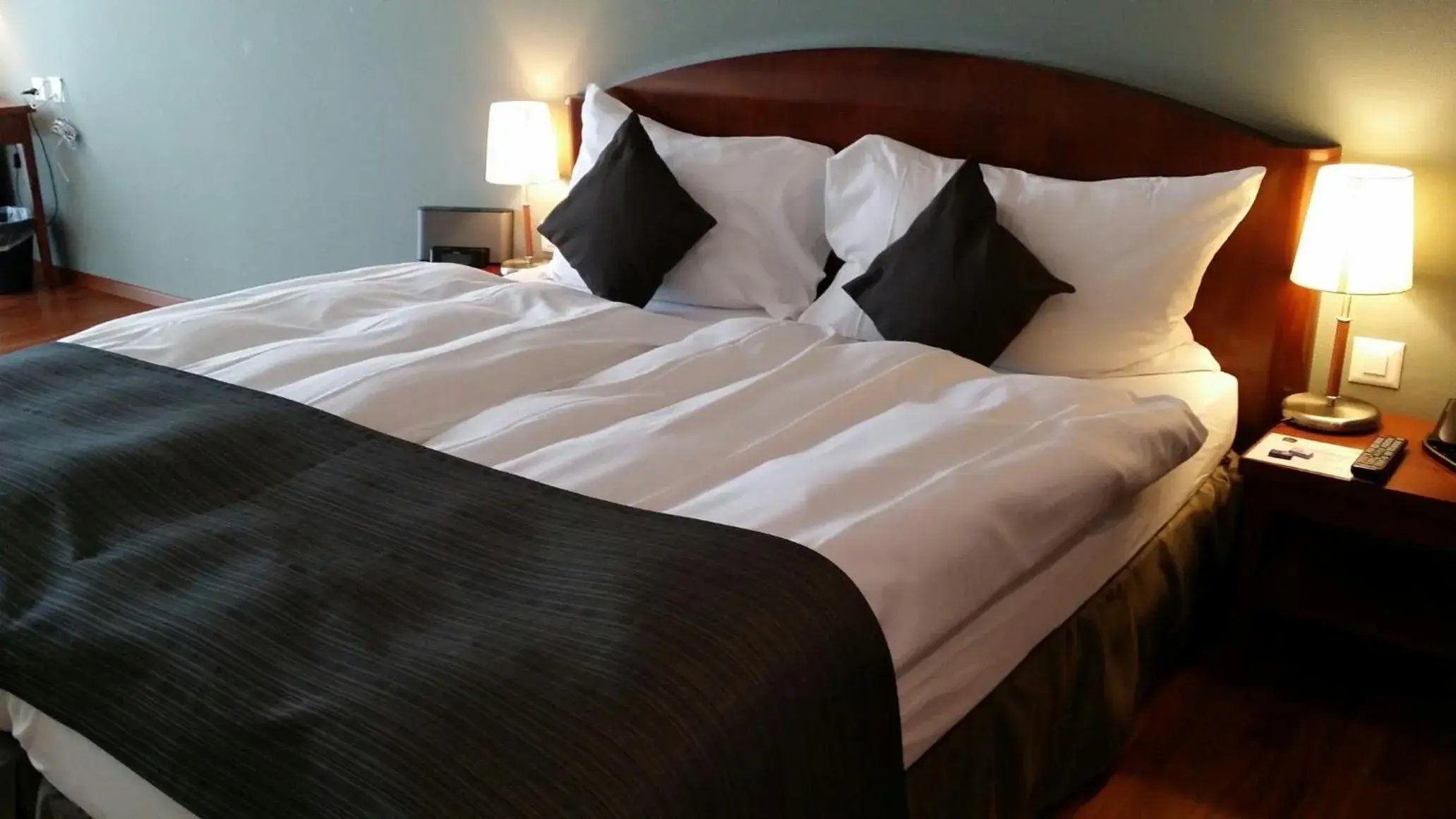 Bed in Best Western Hotel Rallye