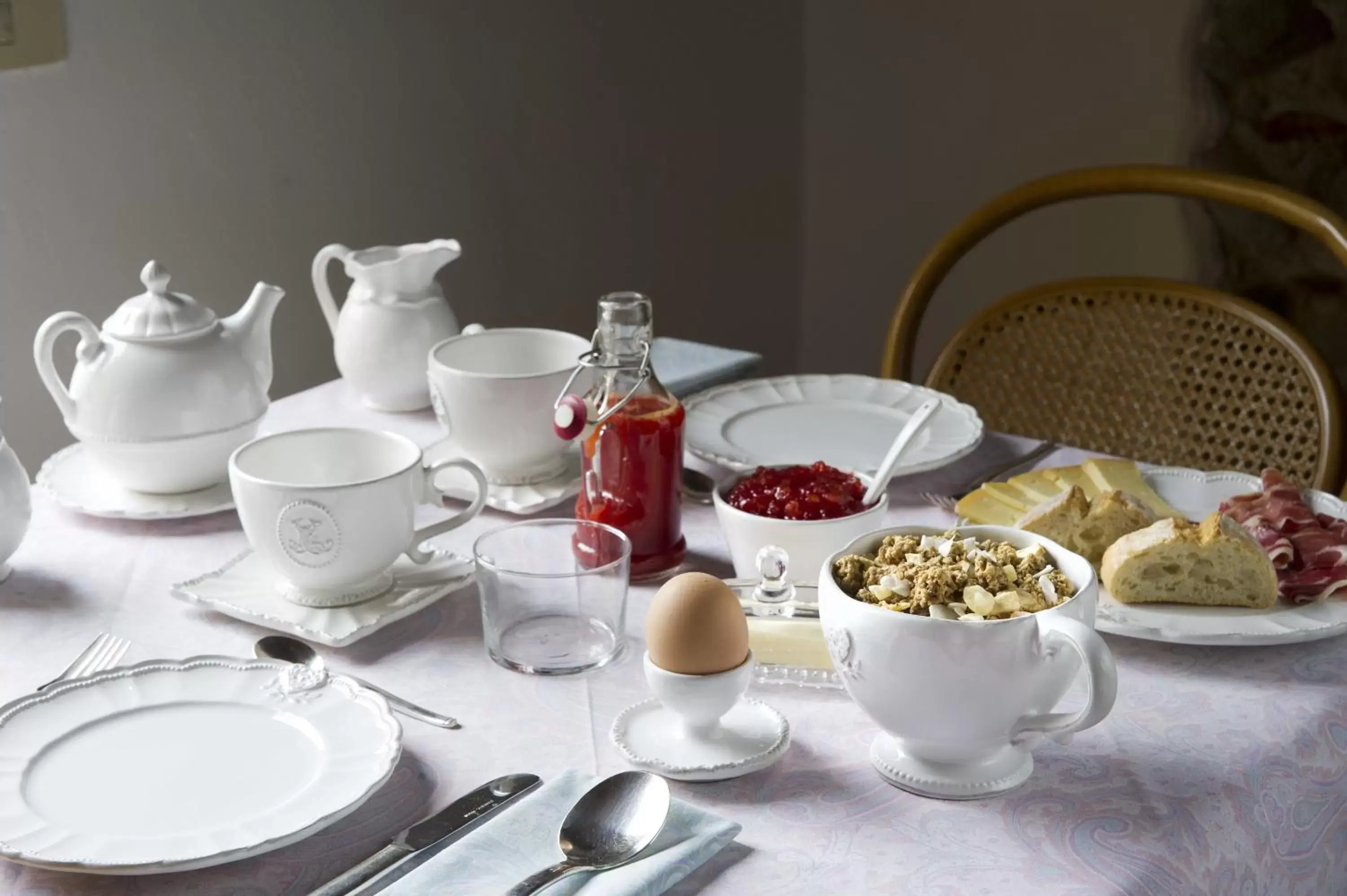 Decorative detail, Breakfast in Il Relais dell'Abbazia