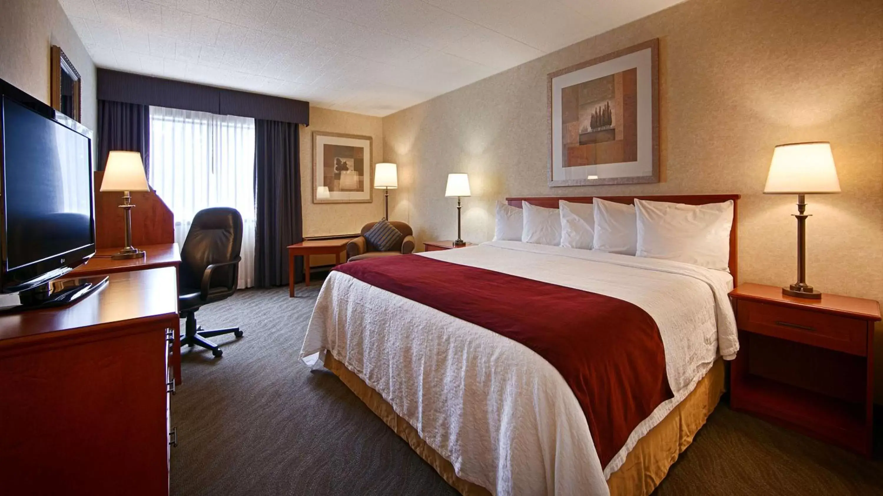 Photo of the whole room, Bed in Best Western North Bay Hotel & Conference Centre