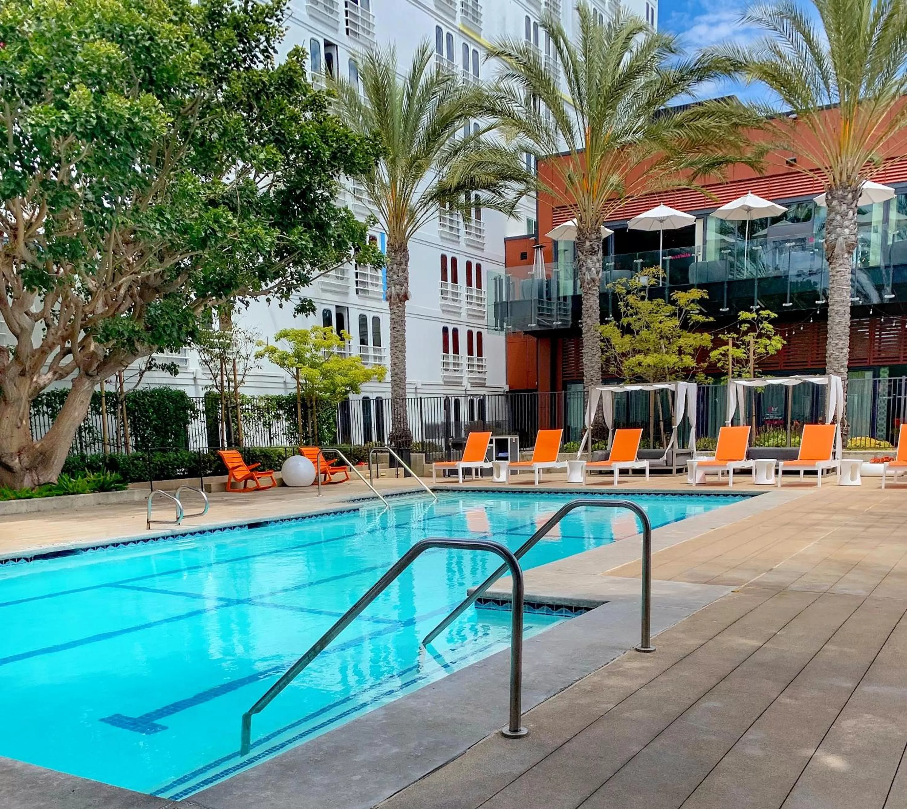 Swimming pool in Aloft El Segundo - Los Angeles Airport