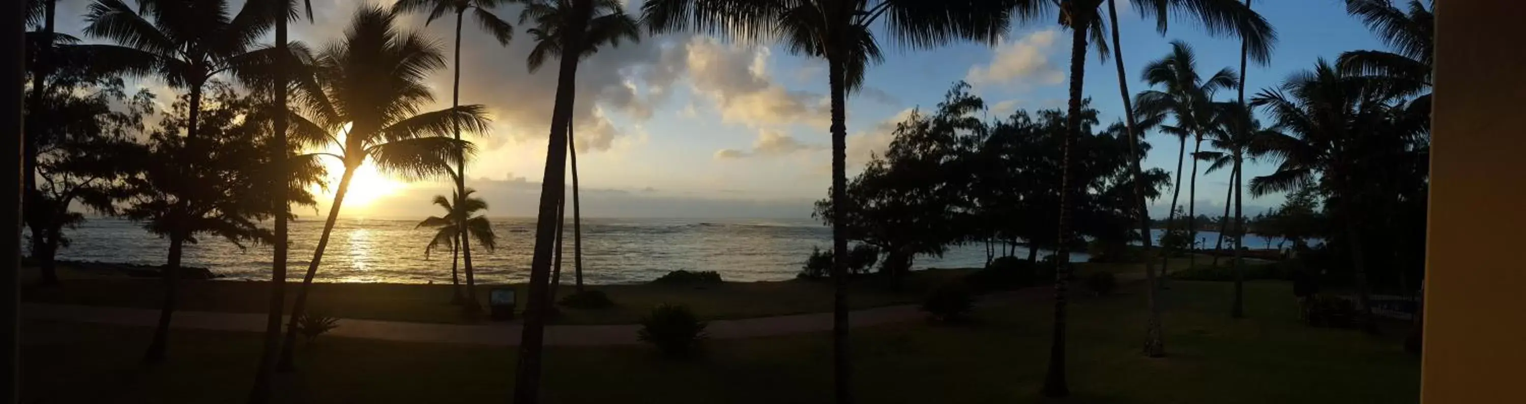 Natural landscape, Sunrise/Sunset in Hotel Coral Reef