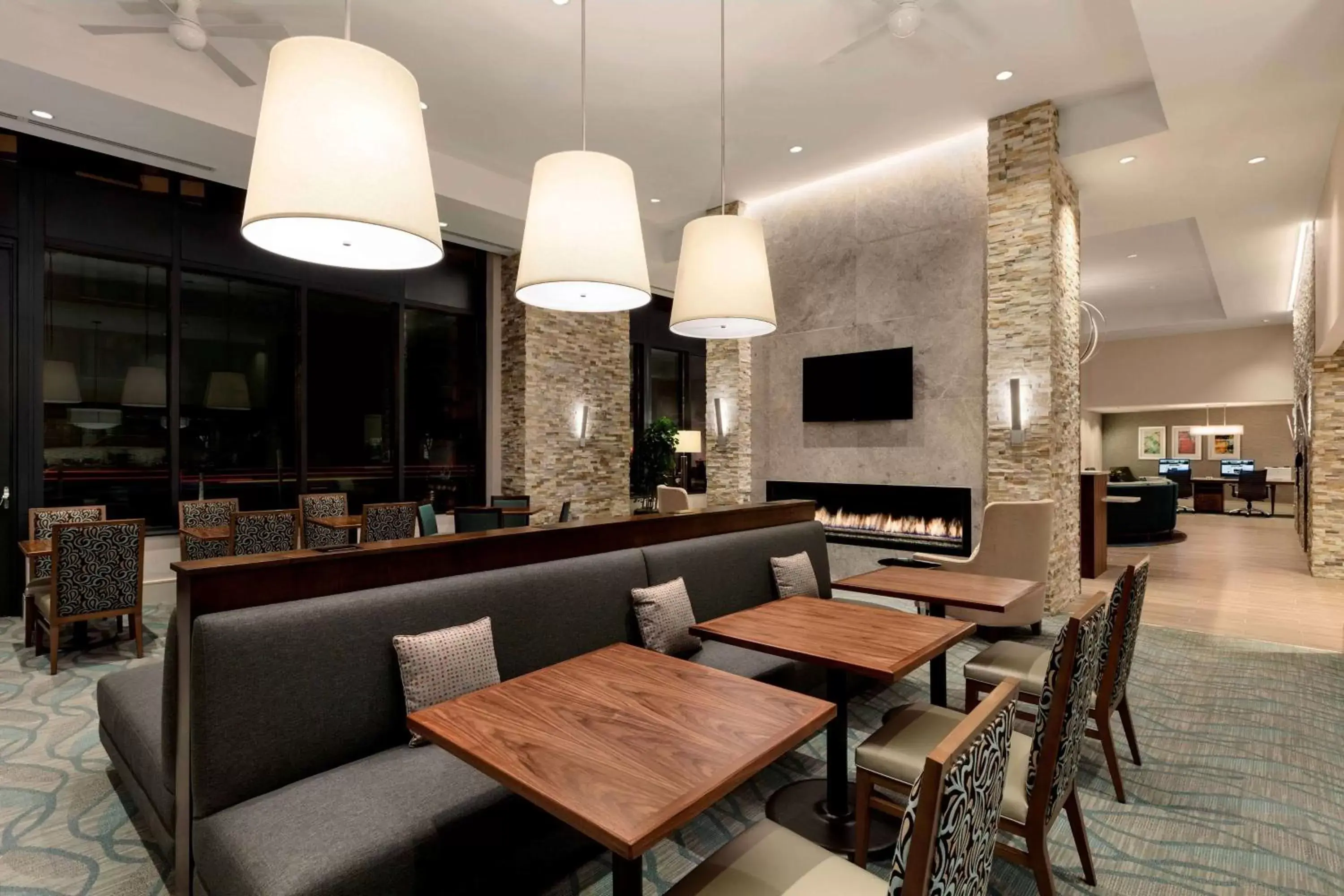 Lobby or reception, Restaurant/Places to Eat in Homewood Suites by Hilton Washington DC Convention Center