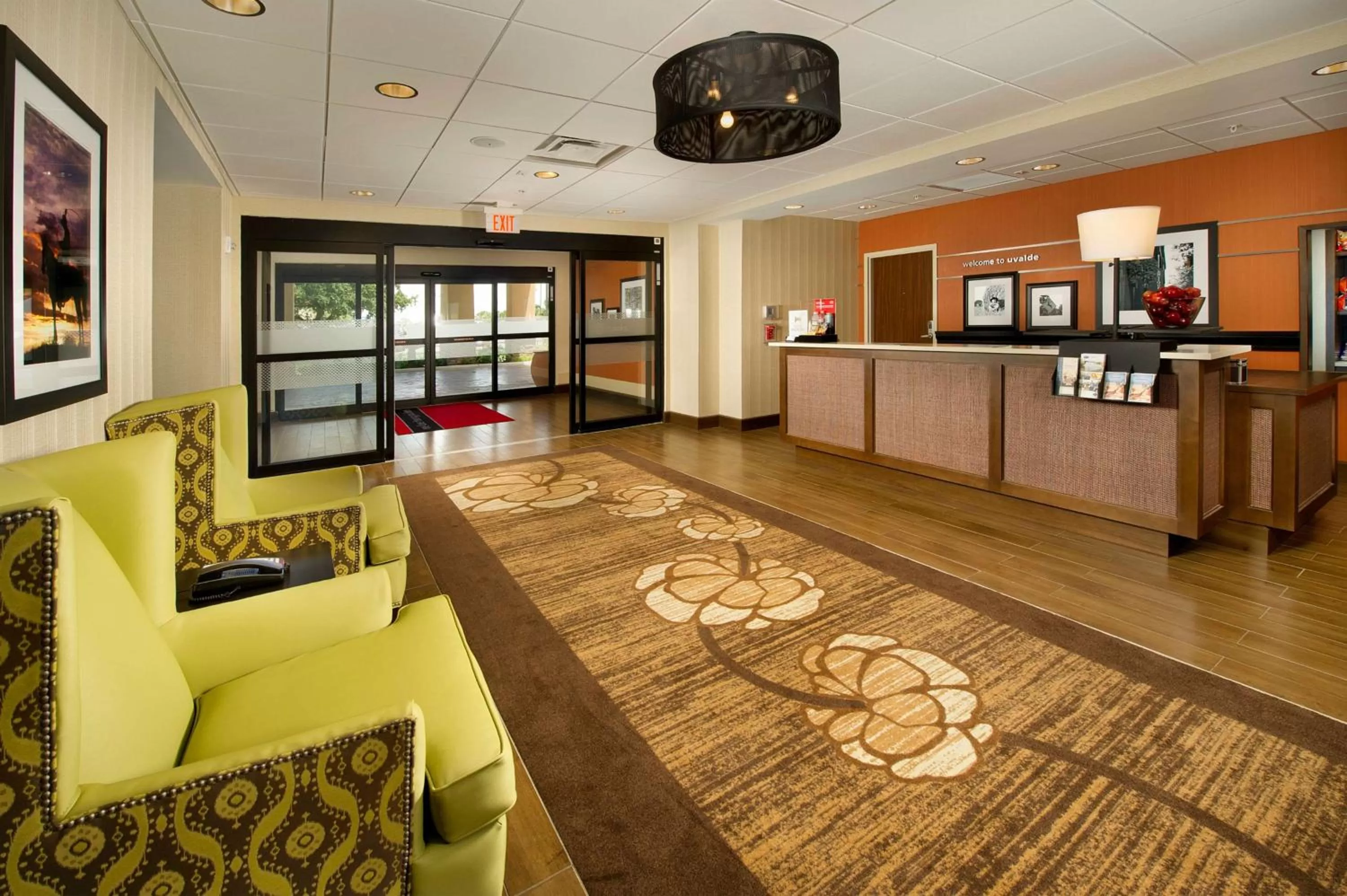 Lobby or reception in Hampton Inn Uvalde