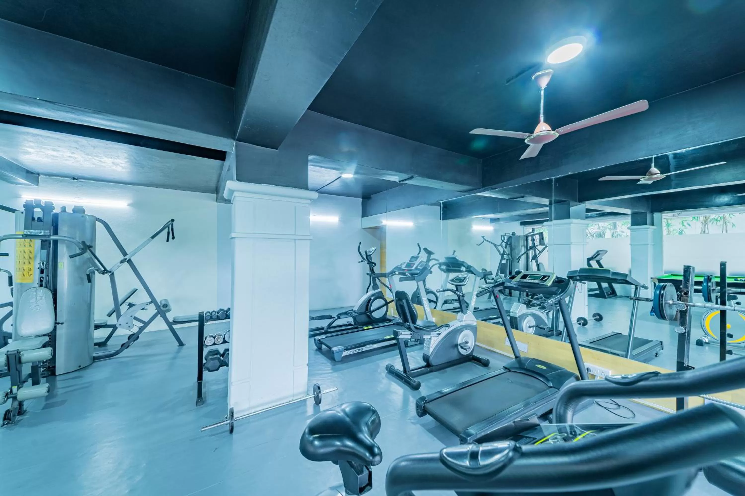 Fitness centre/facilities in Hotel Athome , Whitefields, Kondapur