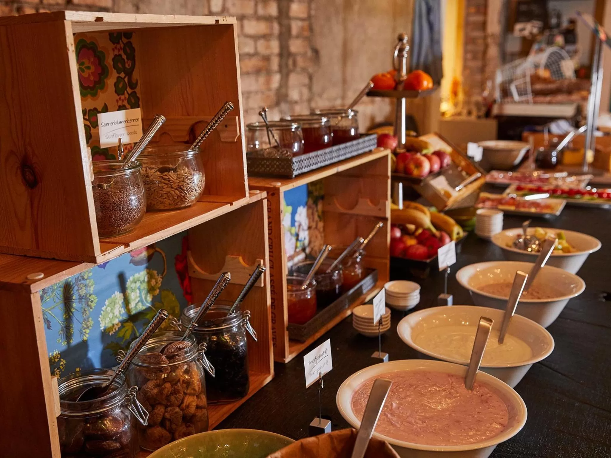 Buffet breakfast in Boutique Hotel Anker