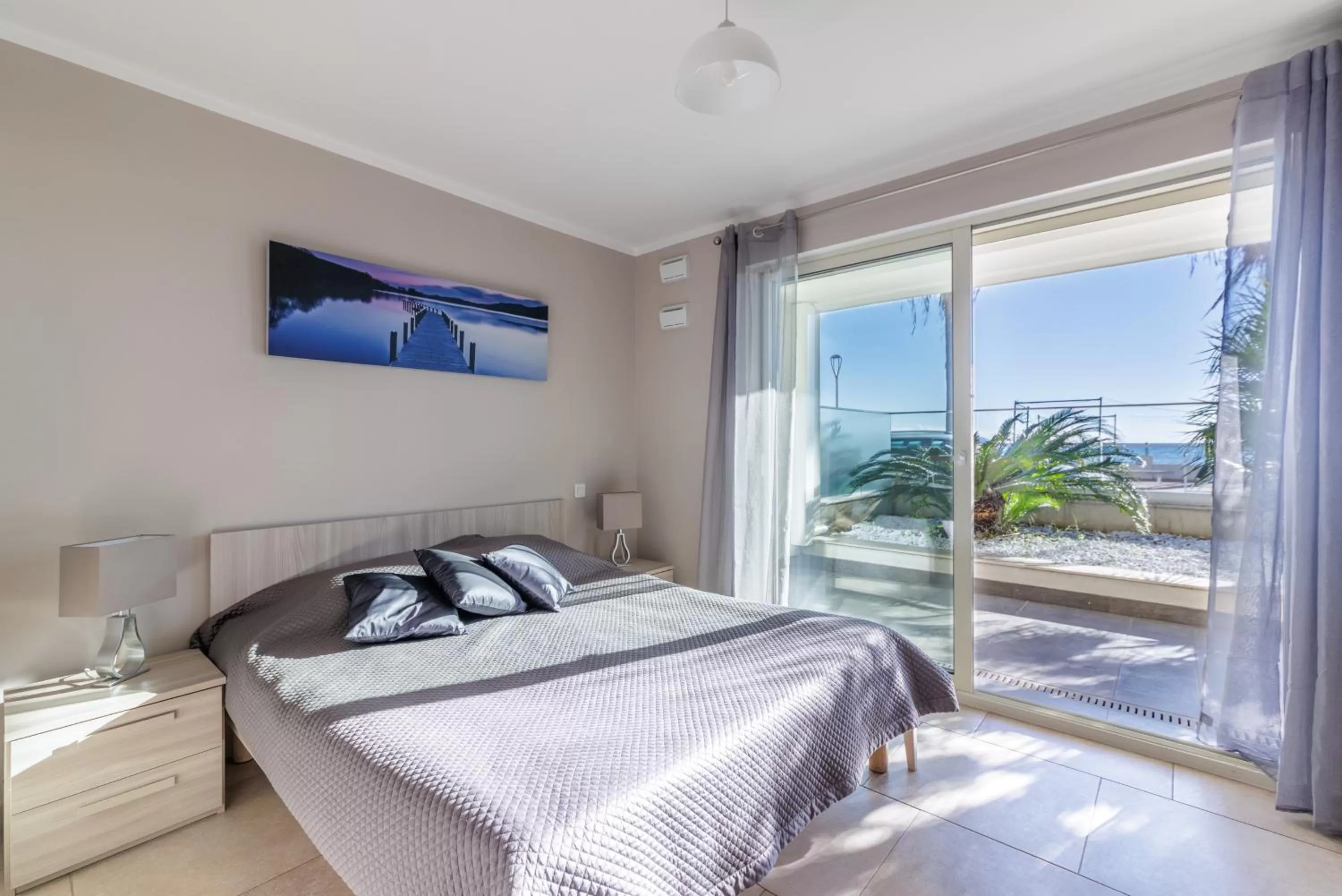 Bedroom, Bed in LE MIDI 8 by ESTATES CANNES