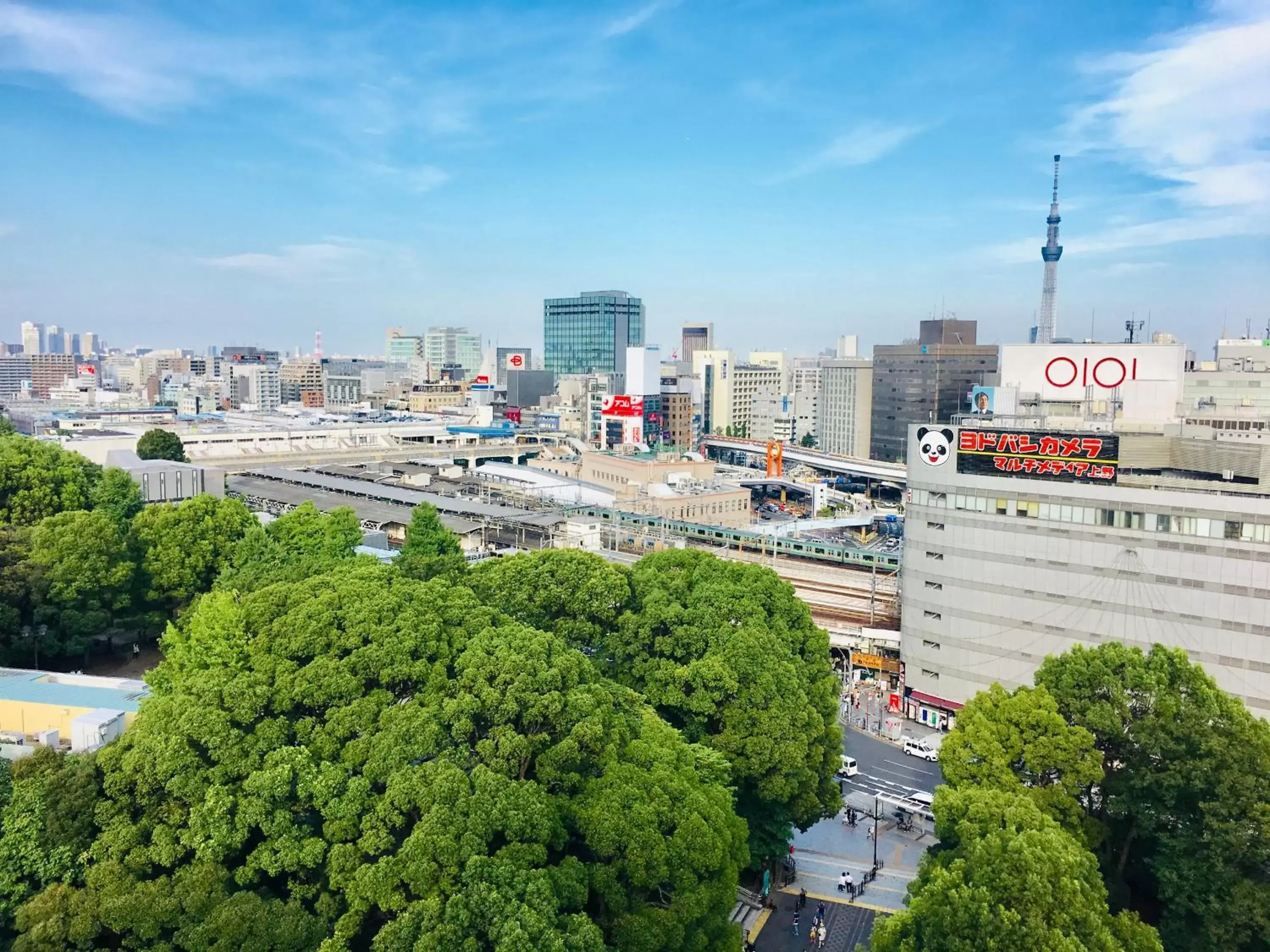 City view in Apa Hotel Keisei Ueno-Ekimae