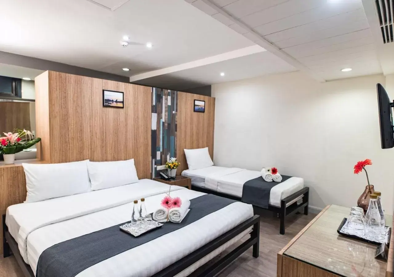 Bedroom, Bed in D&D Inn Khaosan Bedroom, Bed in D&D Inn Khaosan