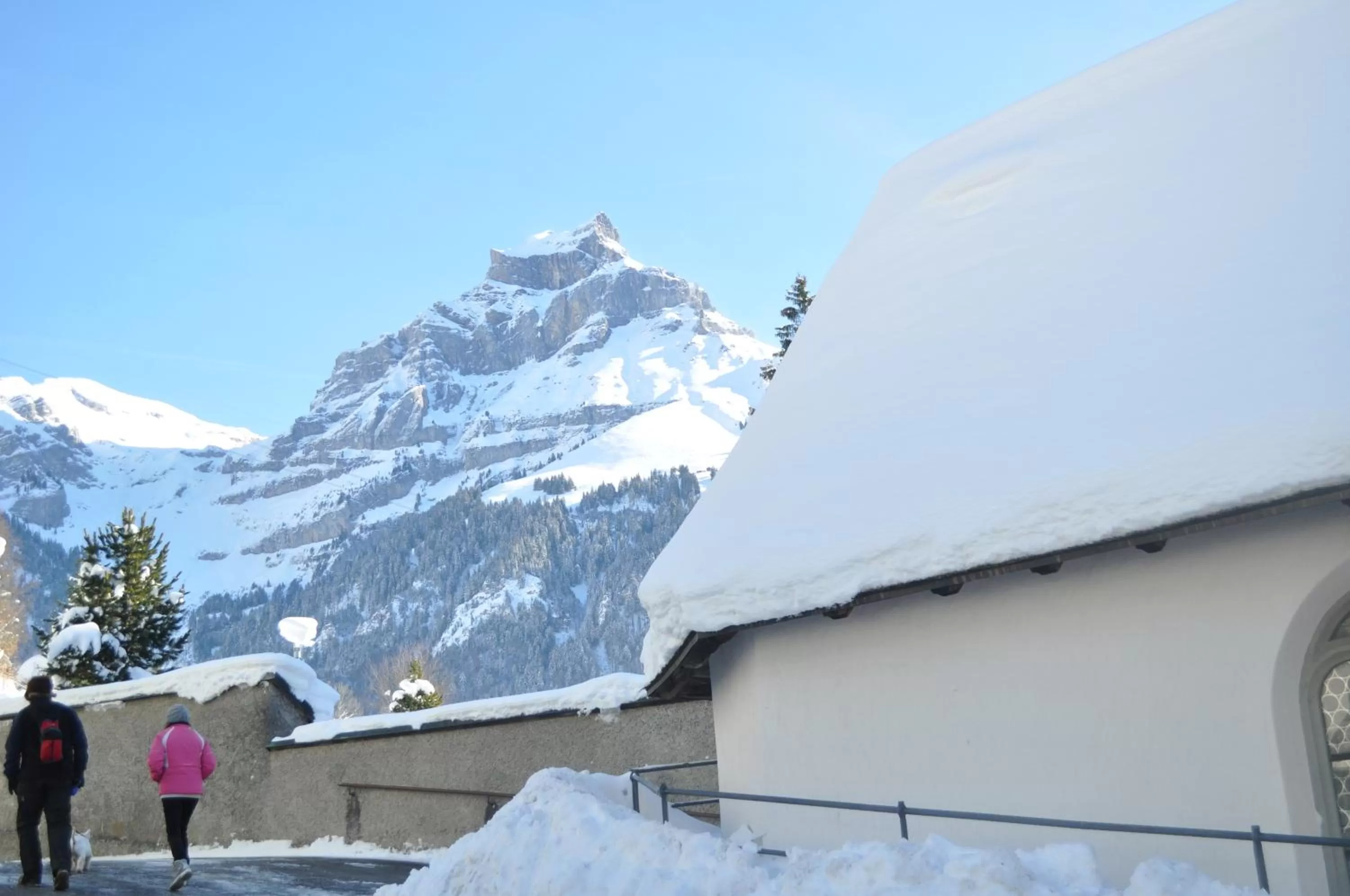 Mountain view in Hotel Engelberg "mein Trail Hotel"