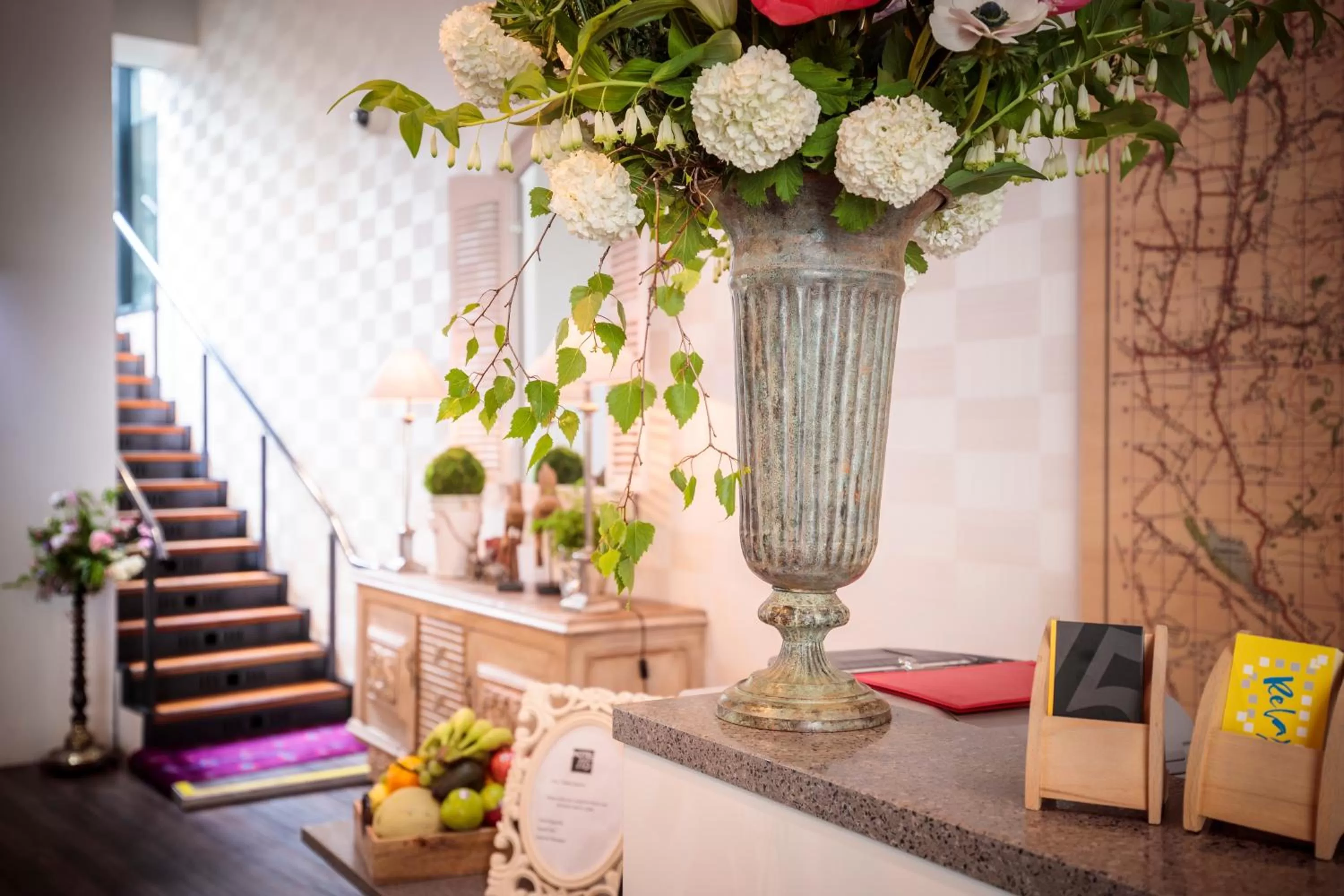 Lobby or reception in Hotel 115