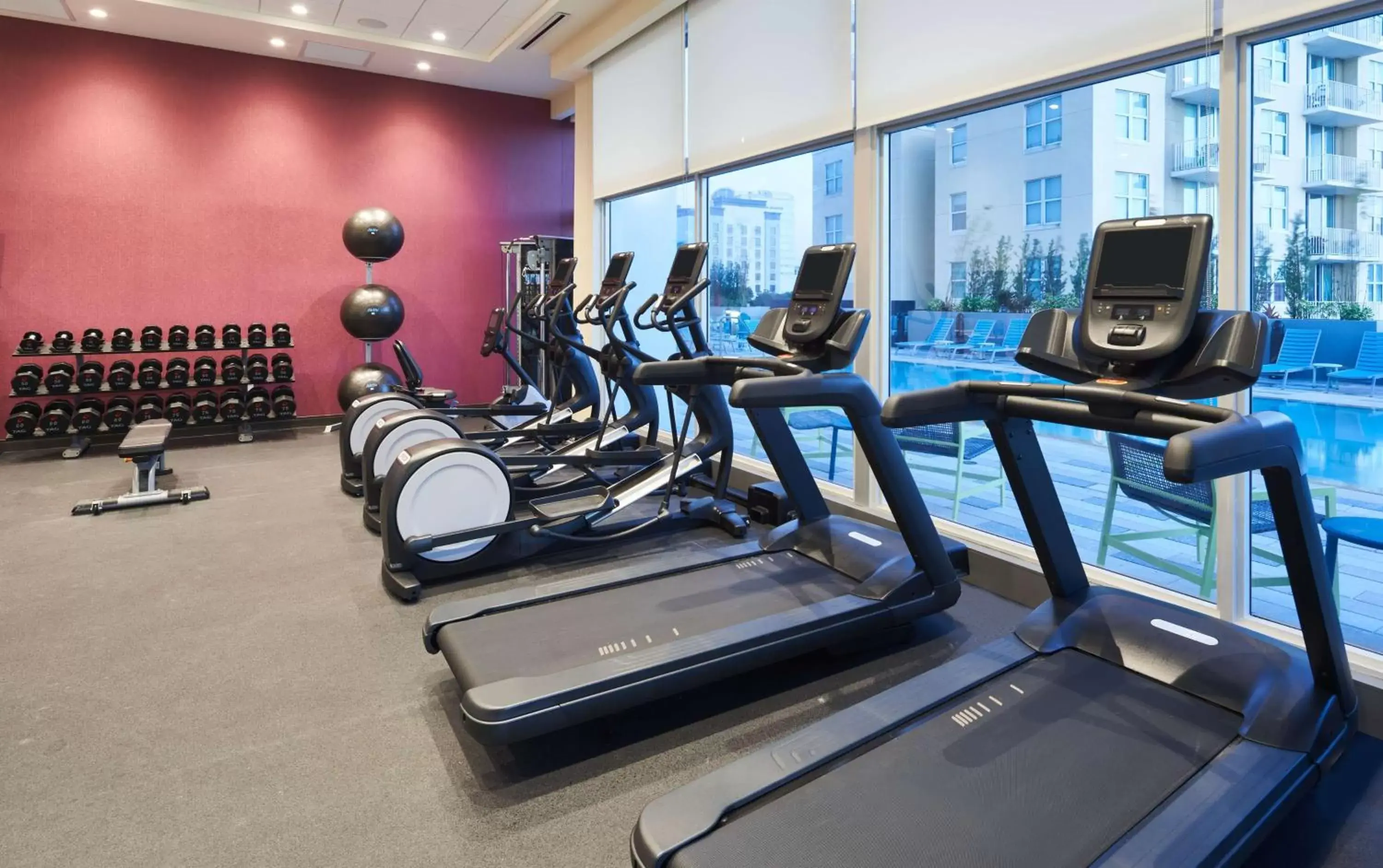 Fitness centre/facilities, Fitness Center/Facilities in Home2 Suites By Hilton Ft. Lauderdale Downtown, Fl