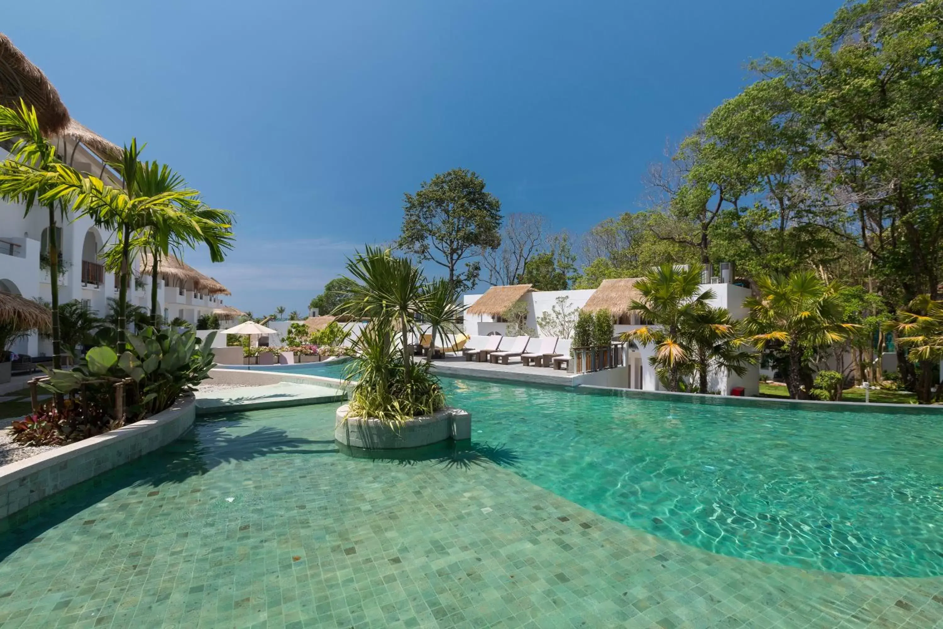 Tropical Garden Pool Access in Eden Beach Khao Lak Resort & Spa Tropical Garden Pool Access in Eden Beach Khao Lak Resort & Spa