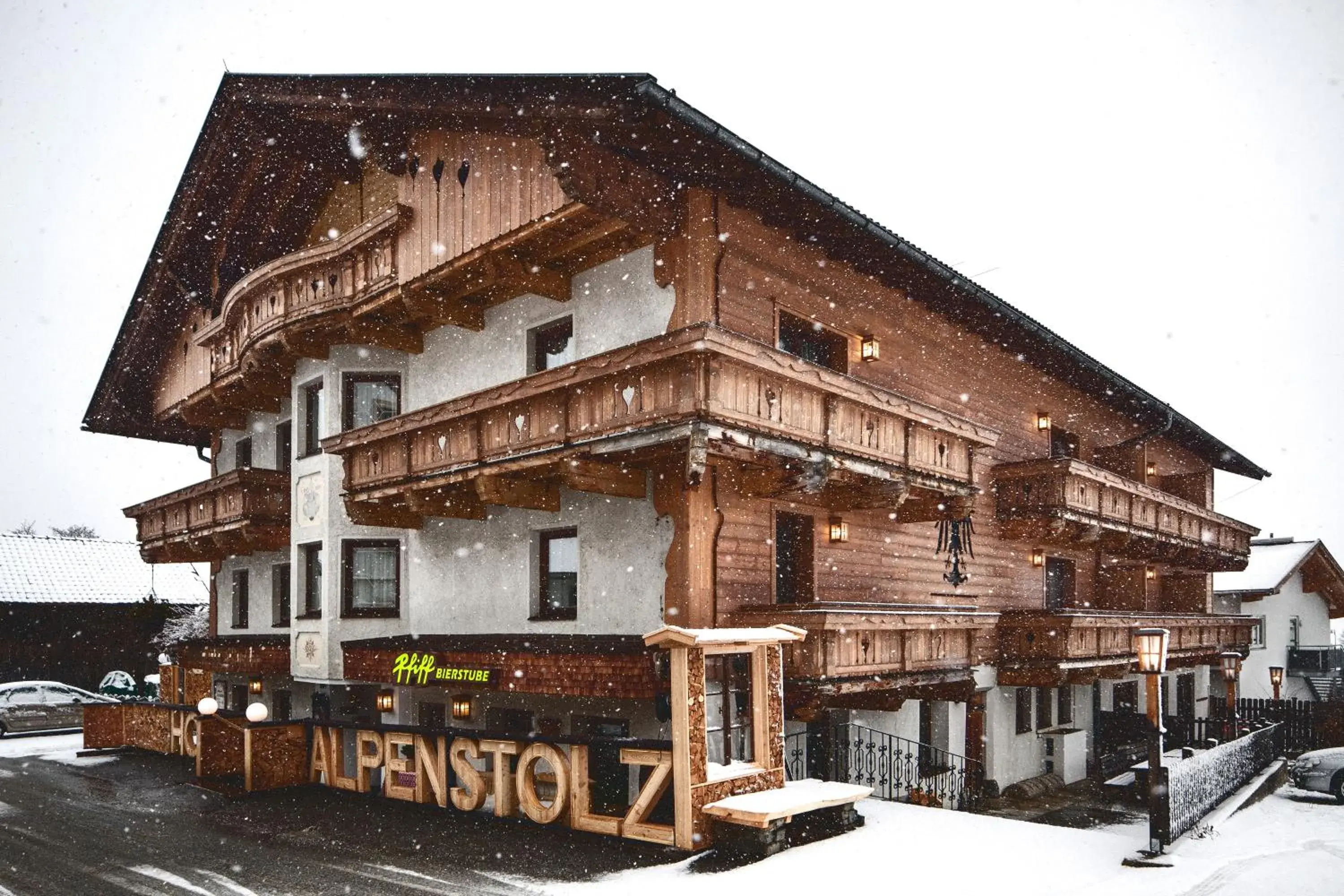 Property Building in Hotel Alpenstolz